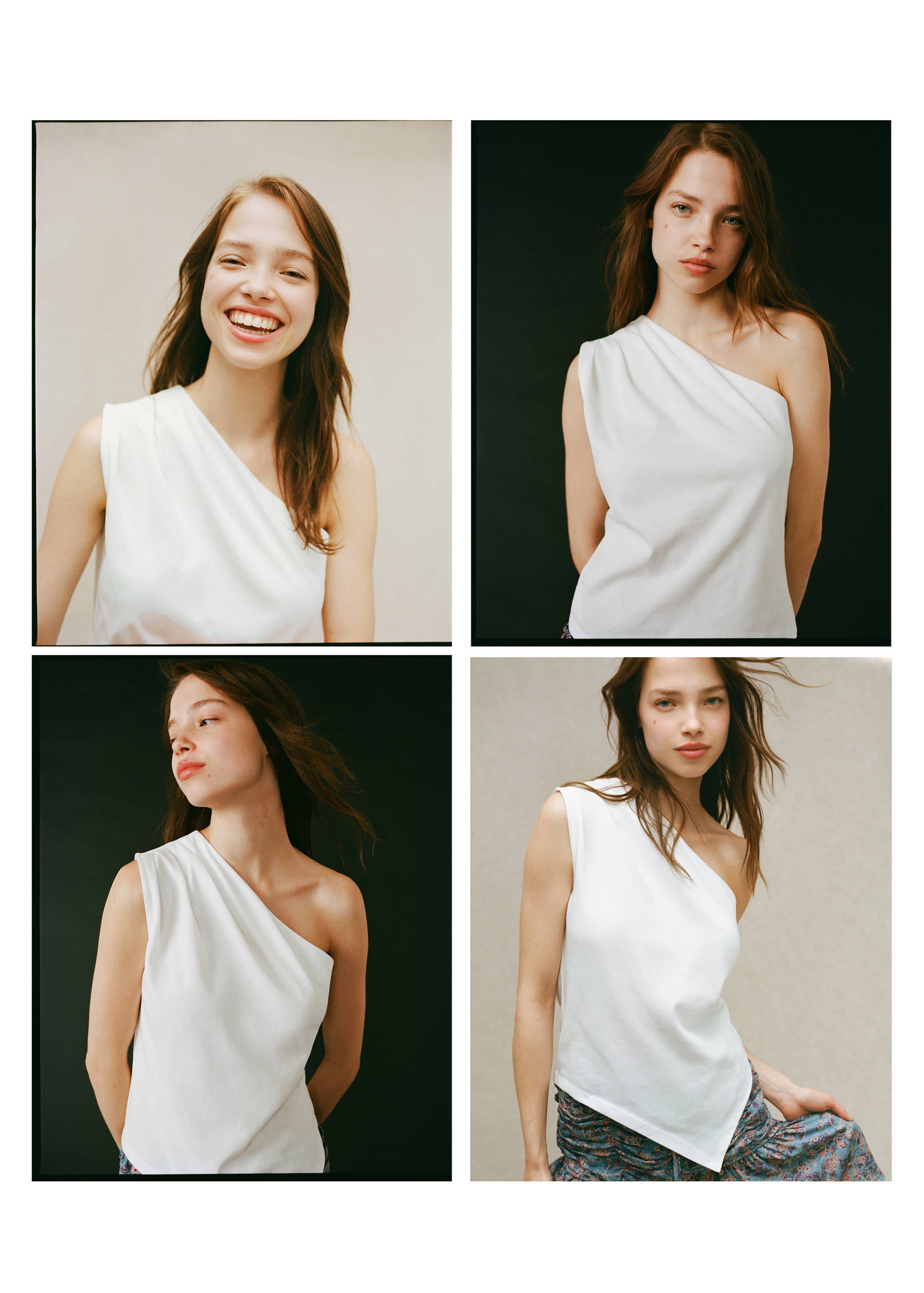 Top motif asymétrique - Détail de l'article 5