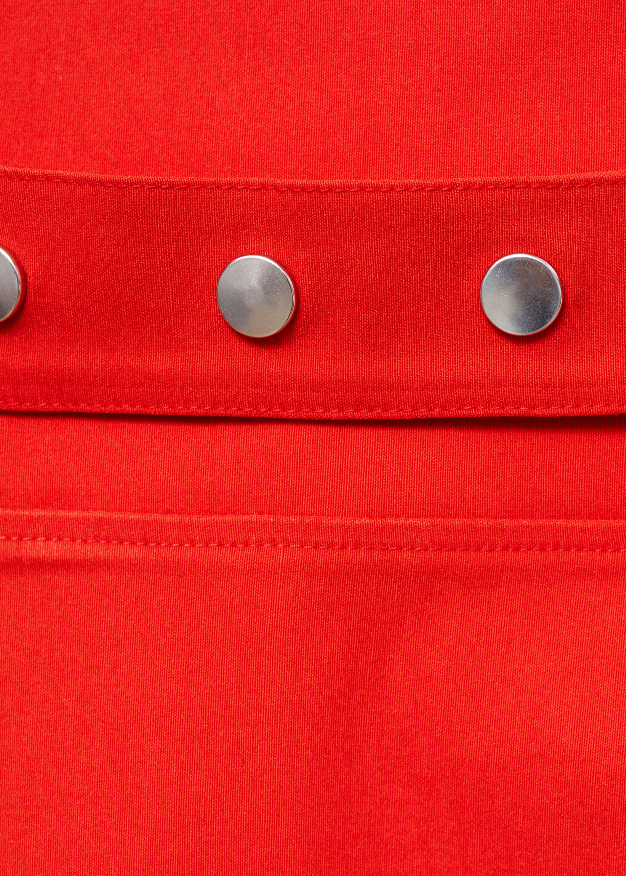 Skirt with belt and buttons - Details of the article 8