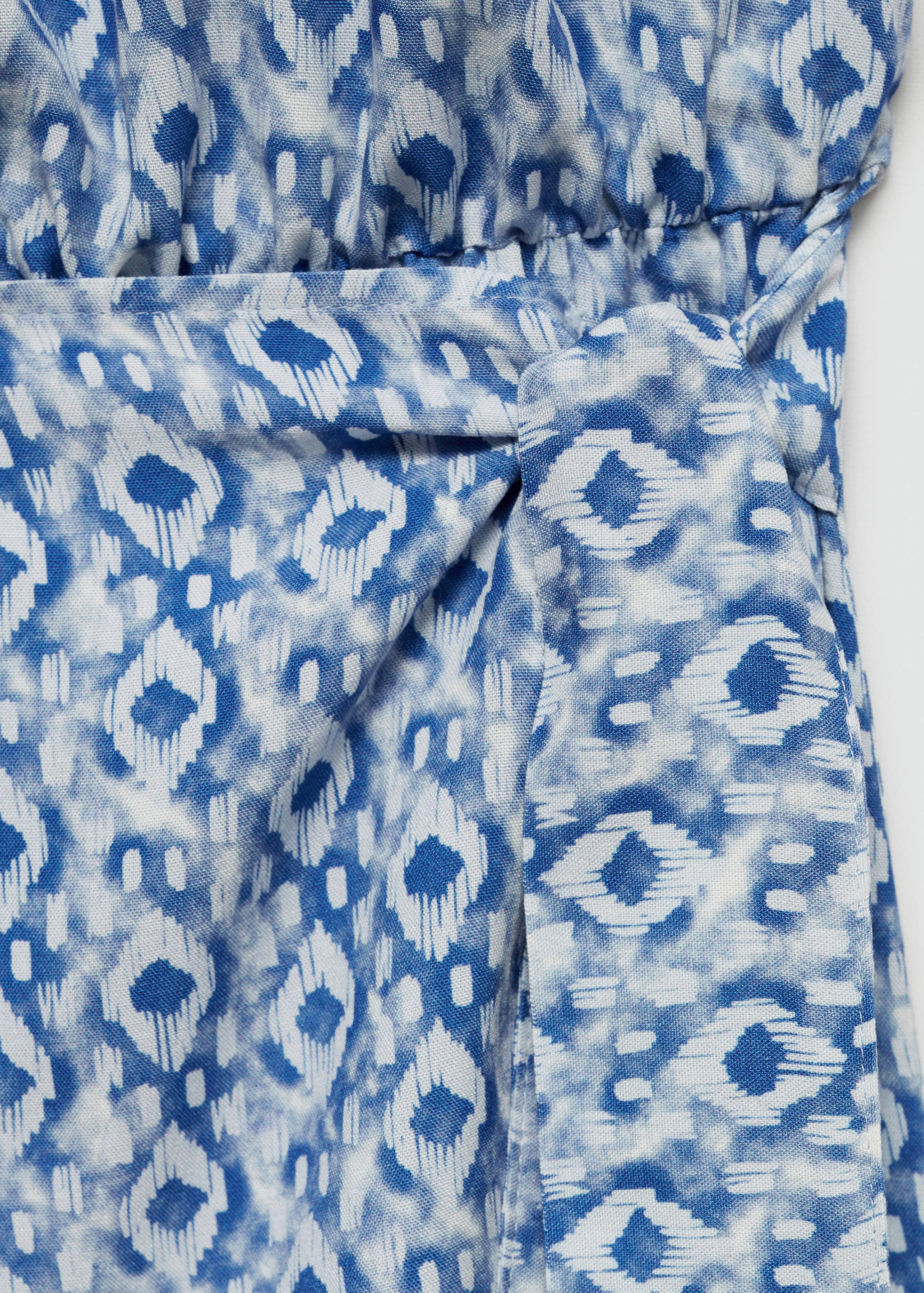 Vestido estampado corto - Detalle del artículo 8