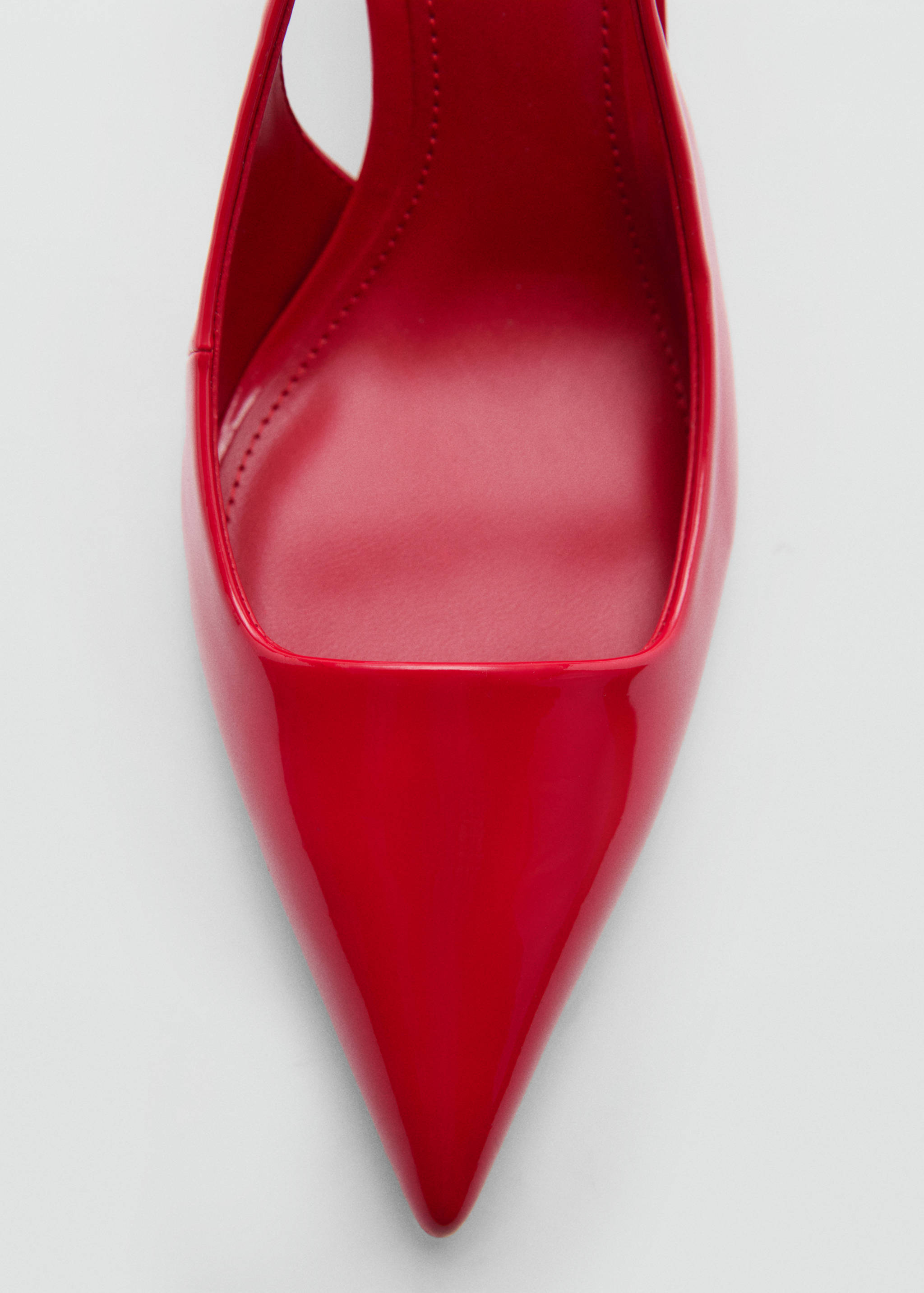 Patent-effect stiletto-heel shoes - Details of the article 2