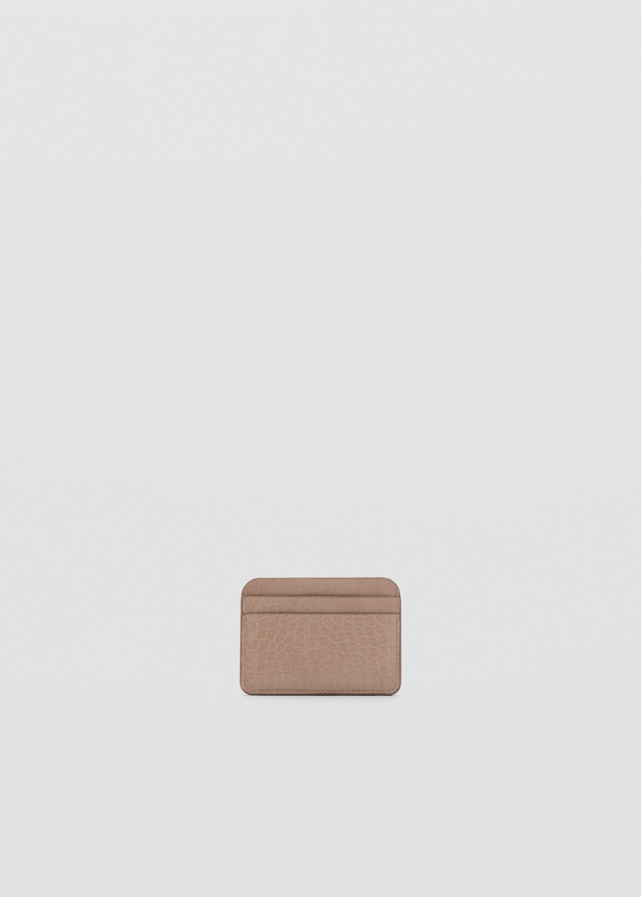 Porte-cartes effet croco - Plan moyen