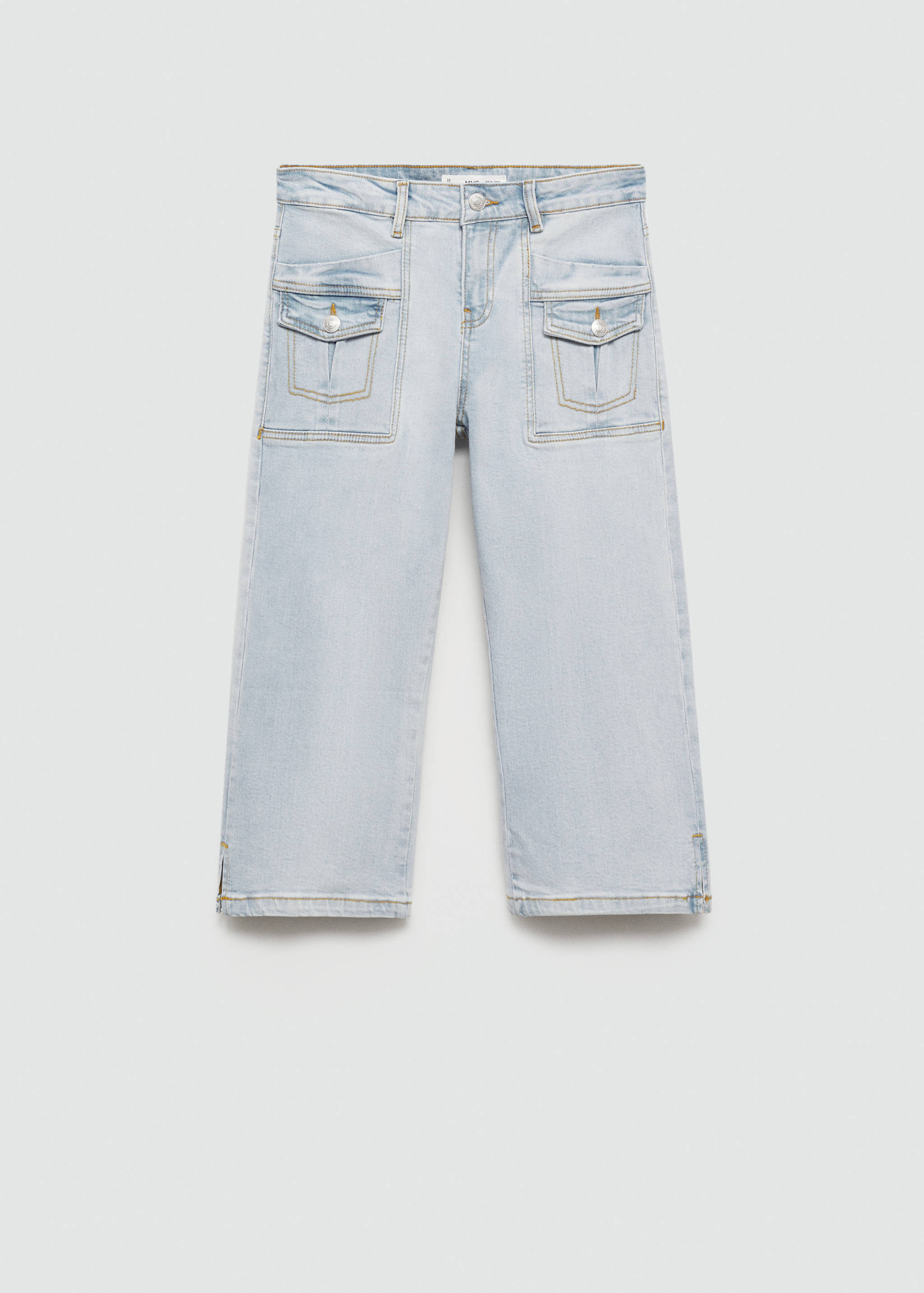 Jeans capri rectos - Artículo sin modelo
