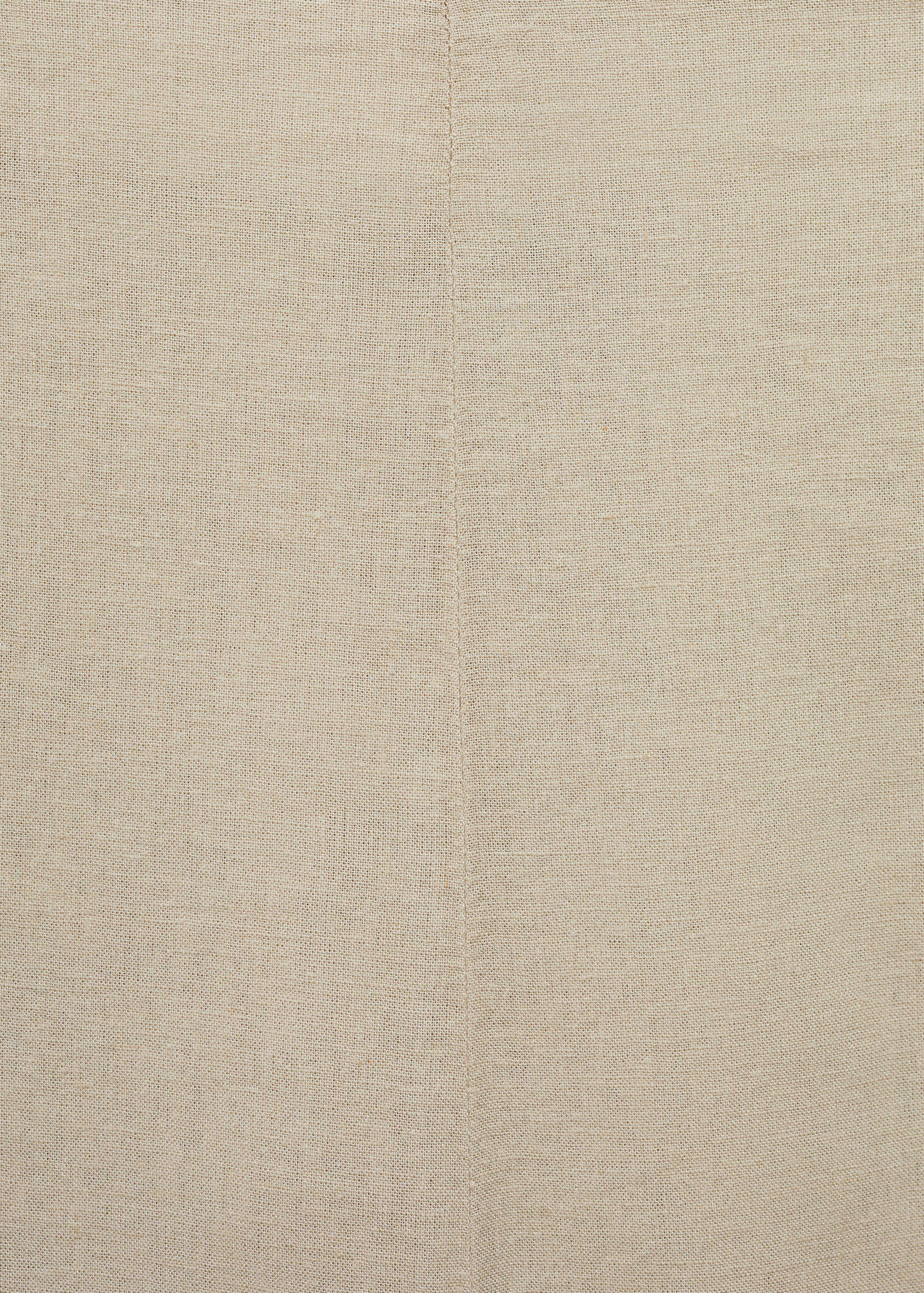 Wide leg linen trousers - Details of the article 8