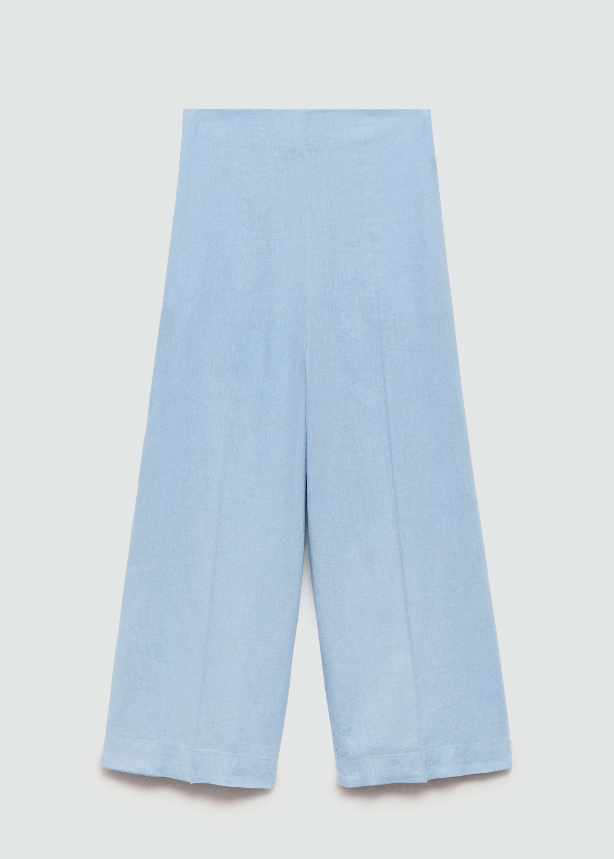 Wide leg linen trousers - Article without model