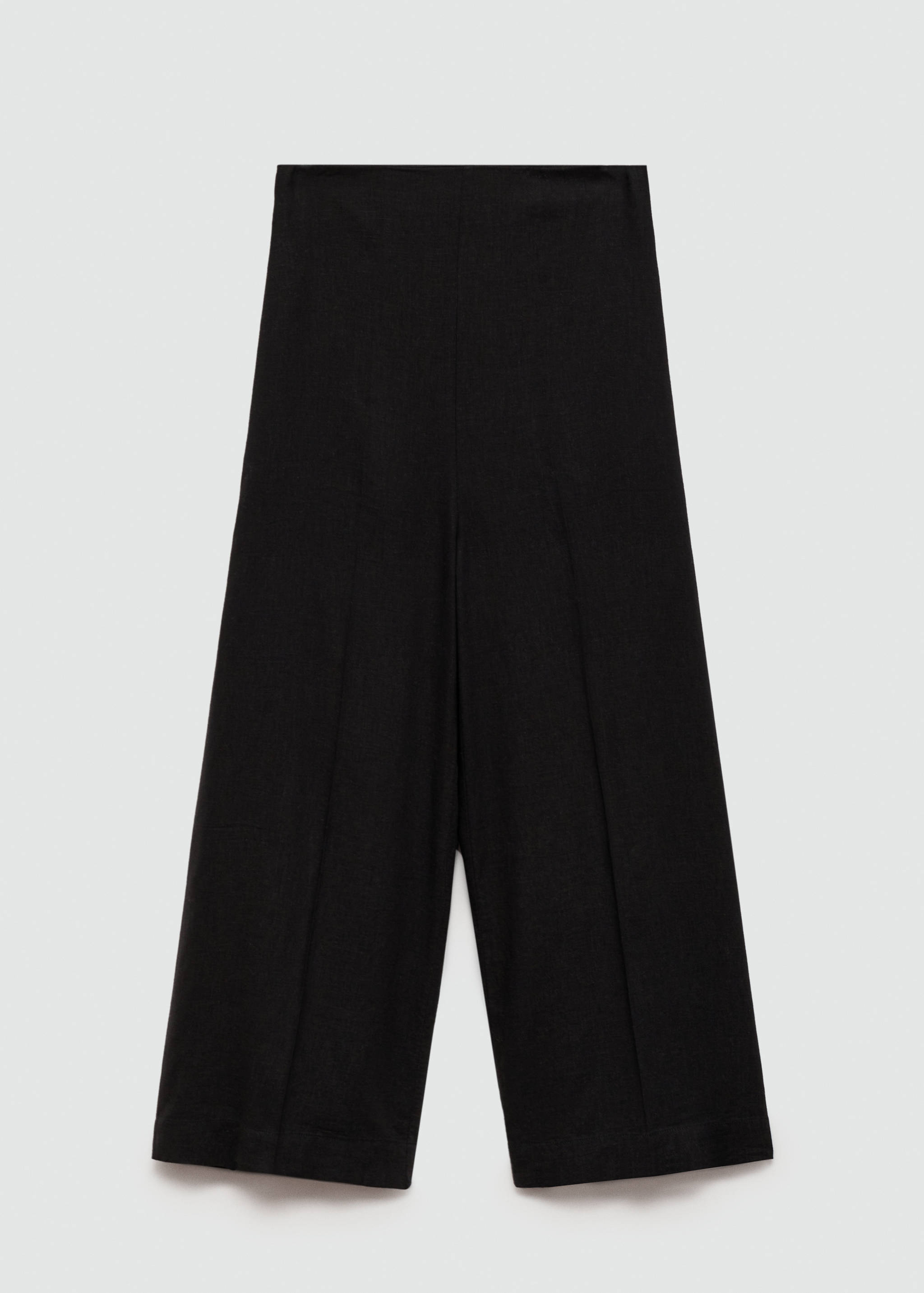 Wide leg linen trousers - Article without model