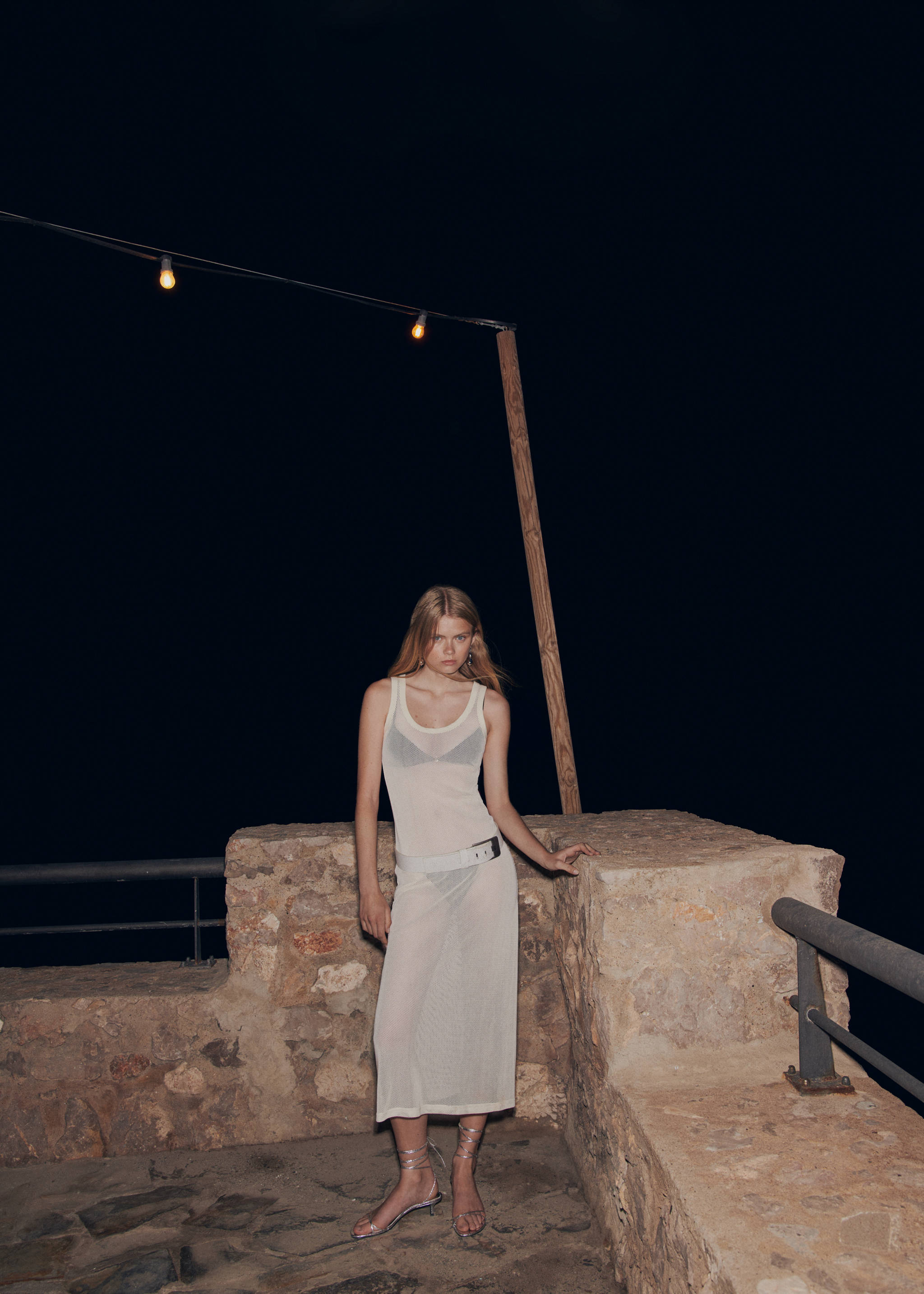 Vestido punto calado - Details of the article 7