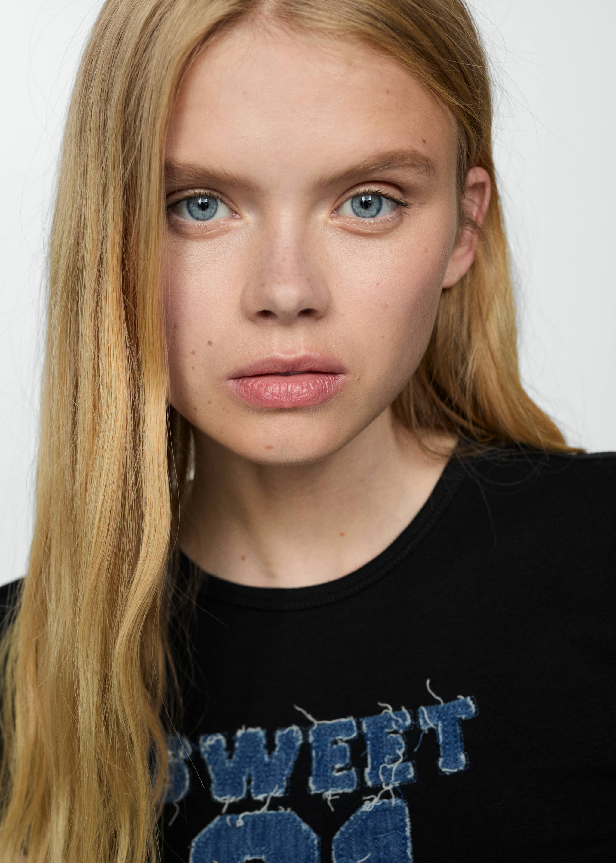 Katoenen T-shirt met print - Detail van het artikel 1