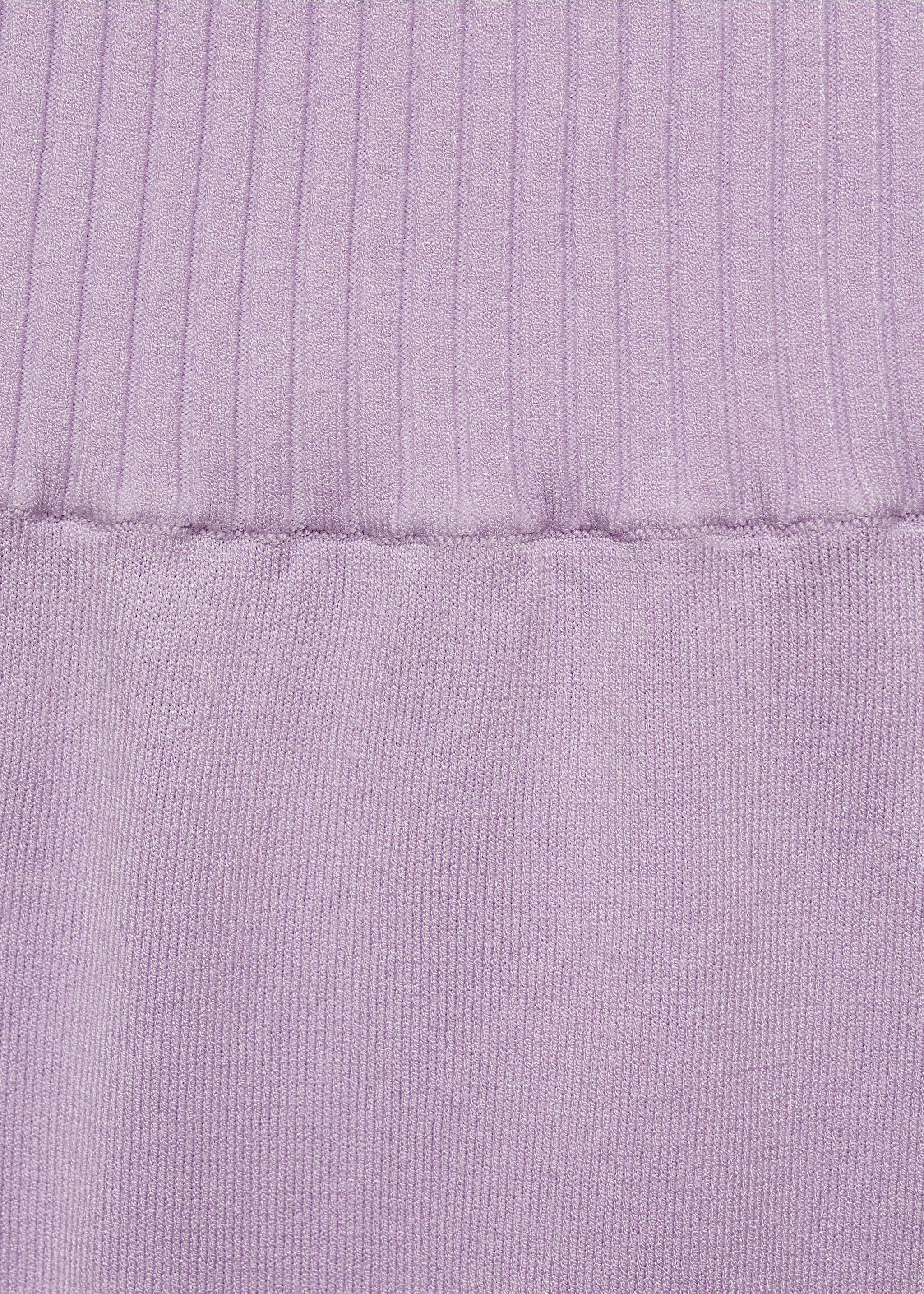 Minijupe maille - Détail de l'article 8, Violet clair/pastel. Ref: 77092534-00.