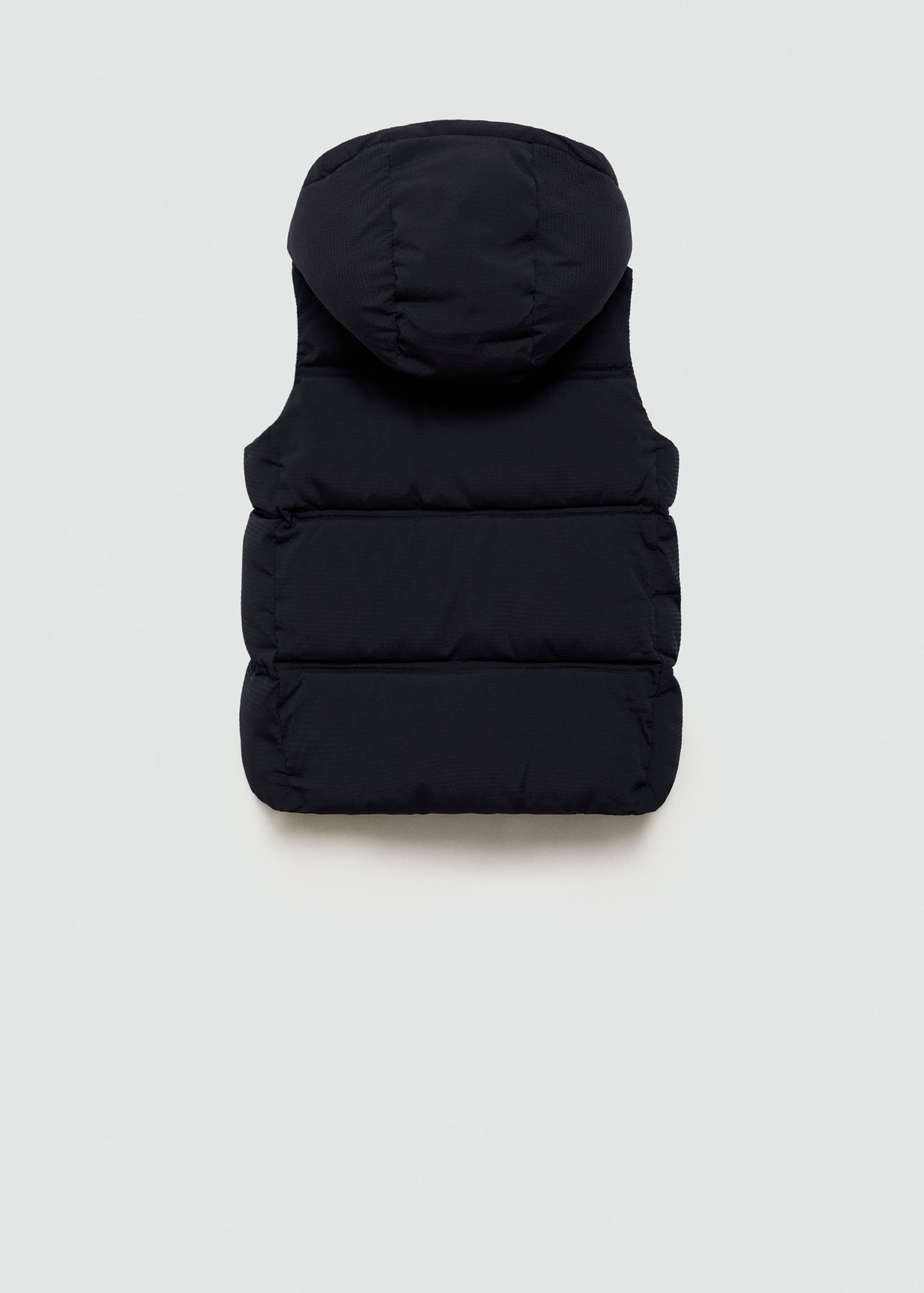 Bodywarmer met capuchon - Achterkant van het artikel
