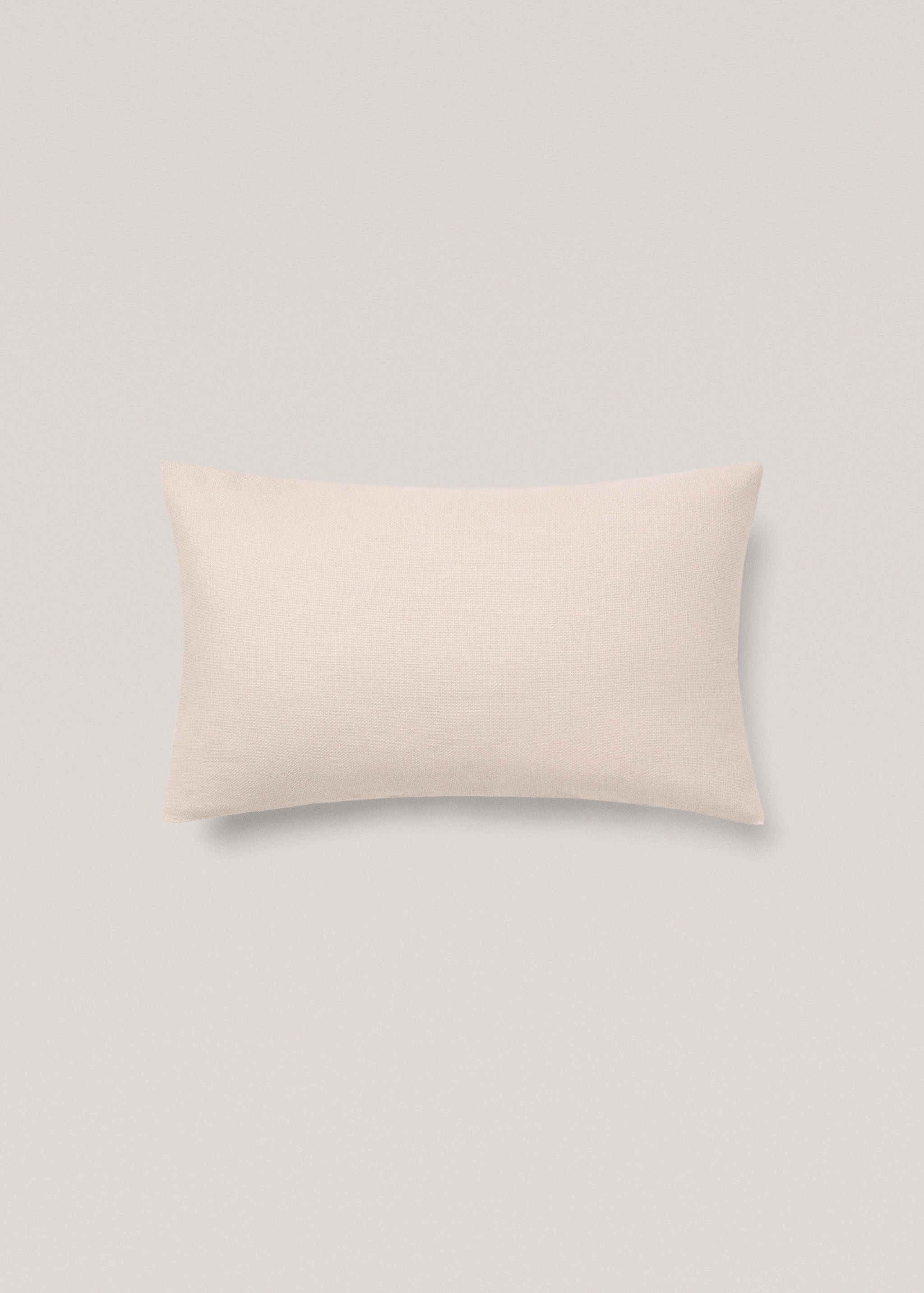 Housse coussin coton liseré 30x50 cm - Article sans modèle