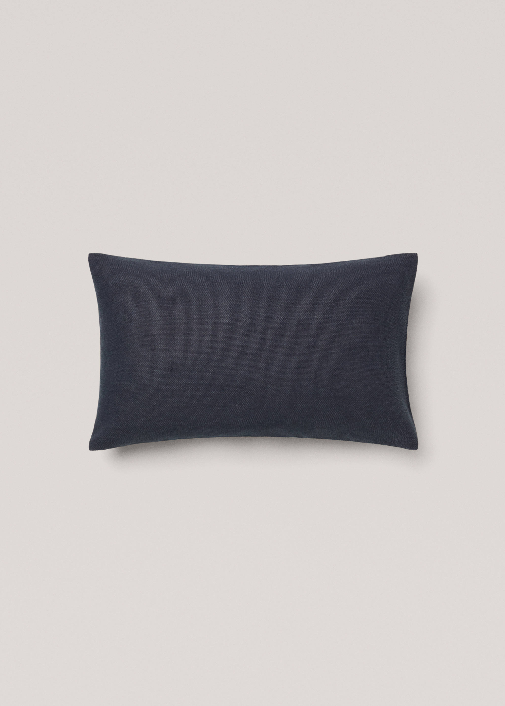 Housse coussin coton liseré 30x50 cm - Article sans modèle