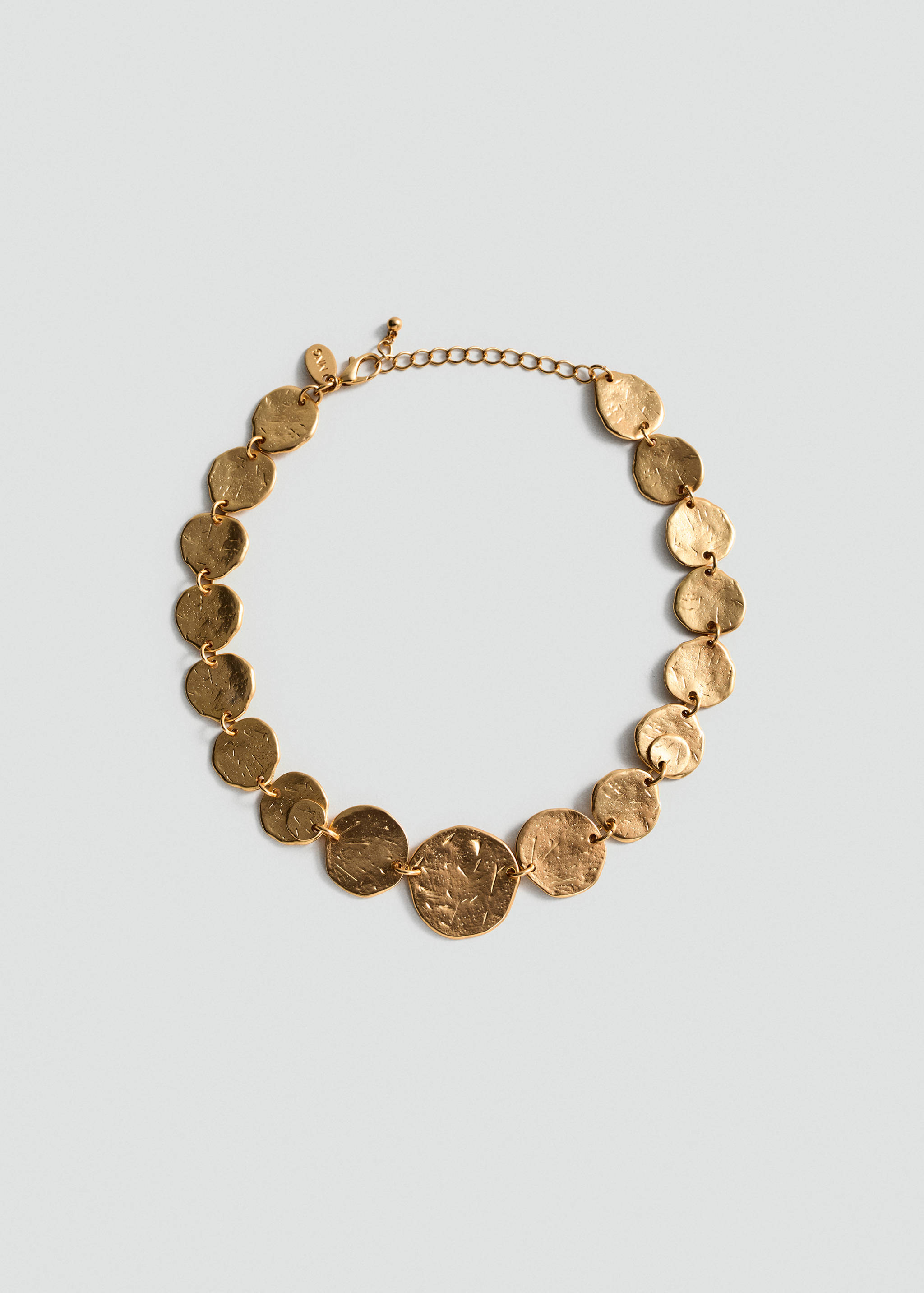 Coin charm necklace - Article without model