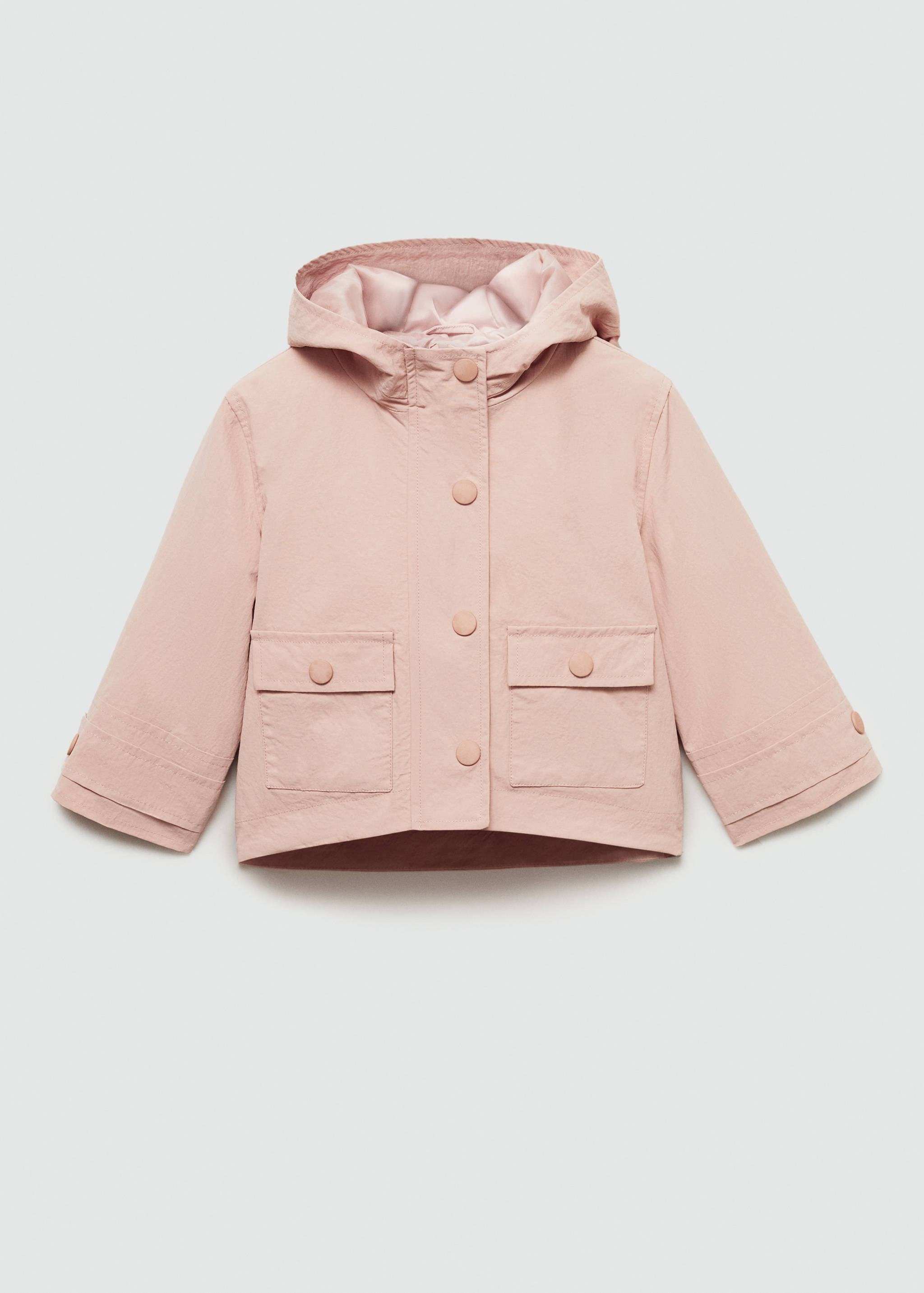 Raincoat hooded jacket - Article without model