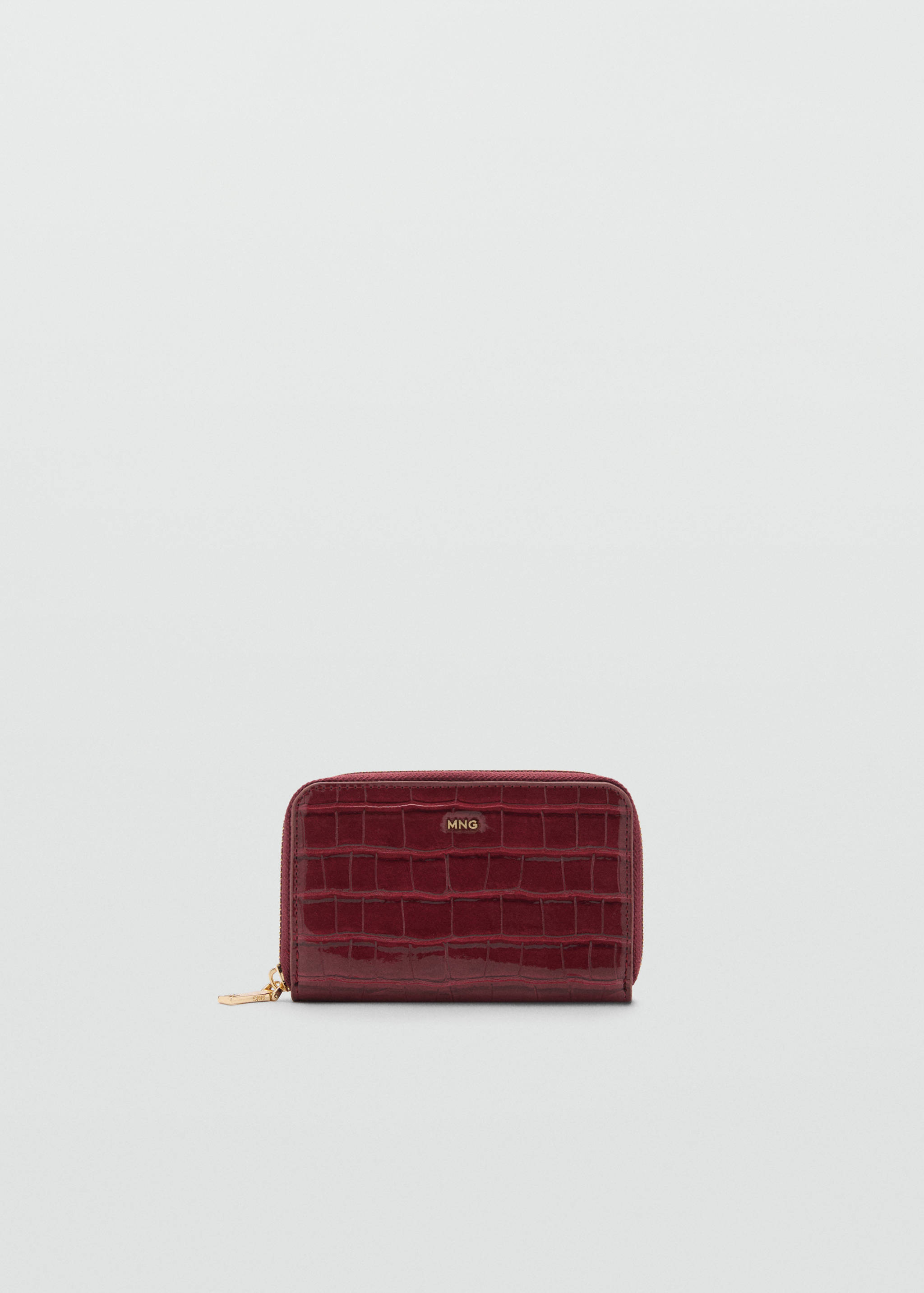 Crocodile-effect purse - Article without model