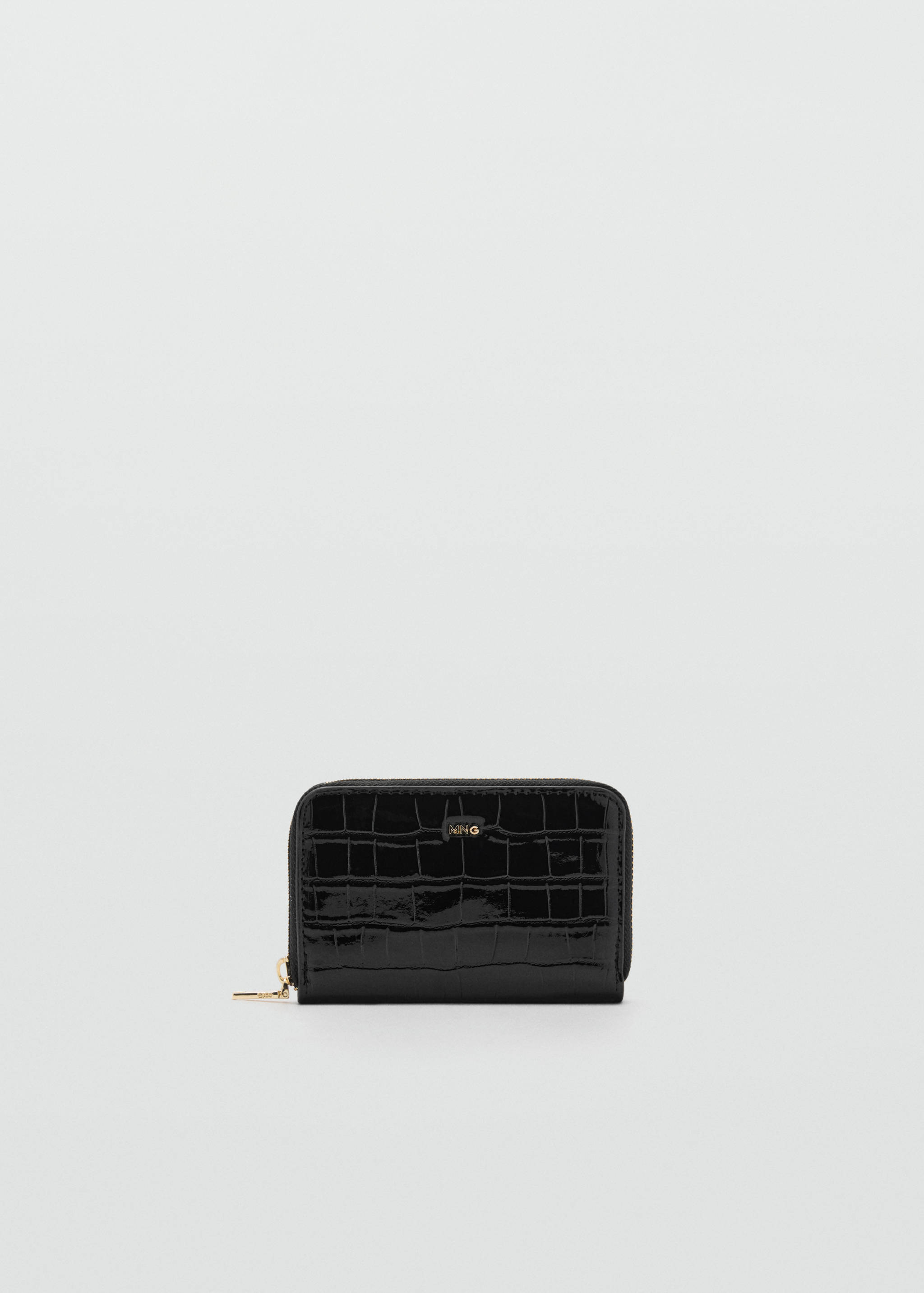Crocodile-effect purse - Article without model