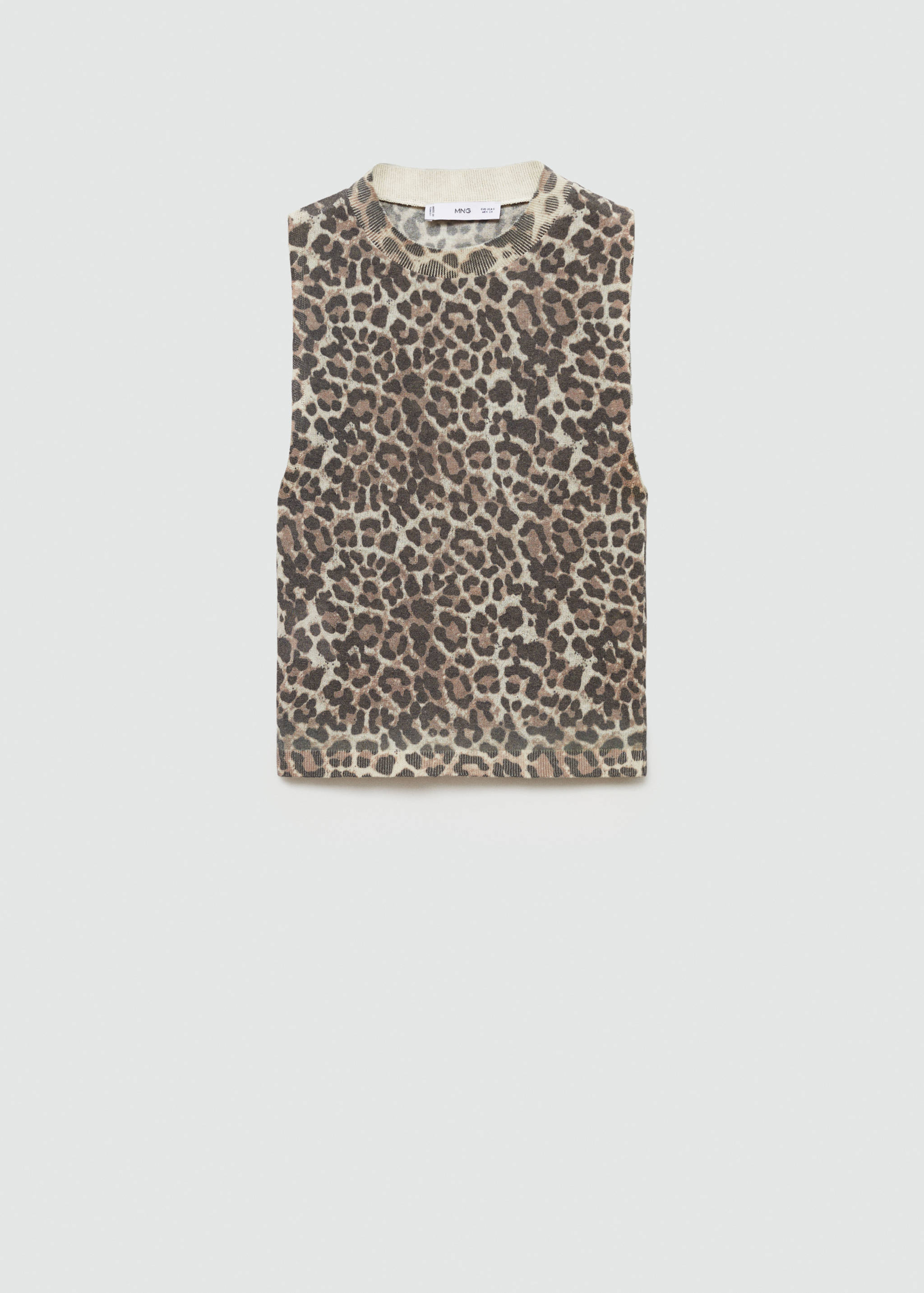 Top punto leopardo - Artículo sin modelo