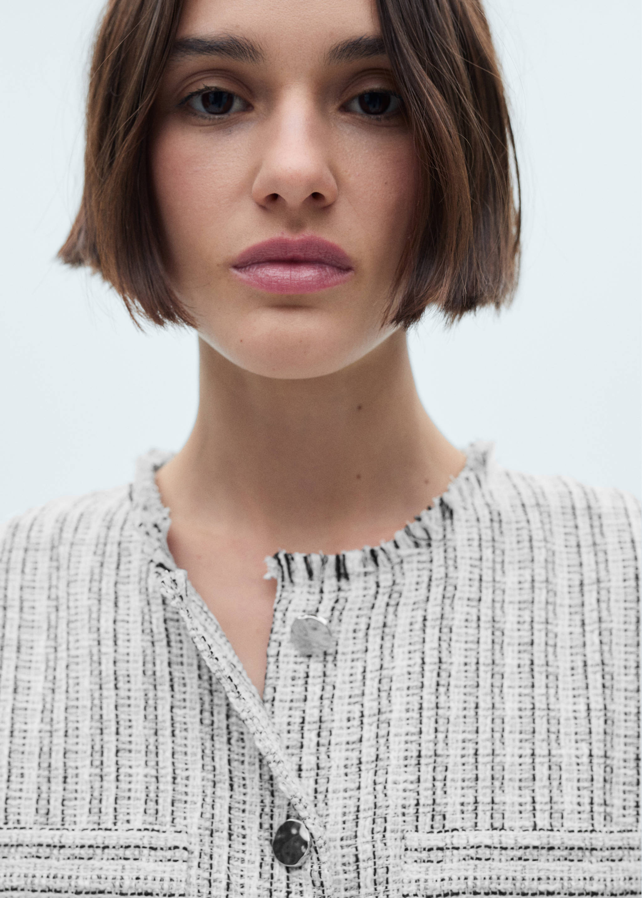 Tweedowa sukienka na guziki - Szczegóły artykułu 1