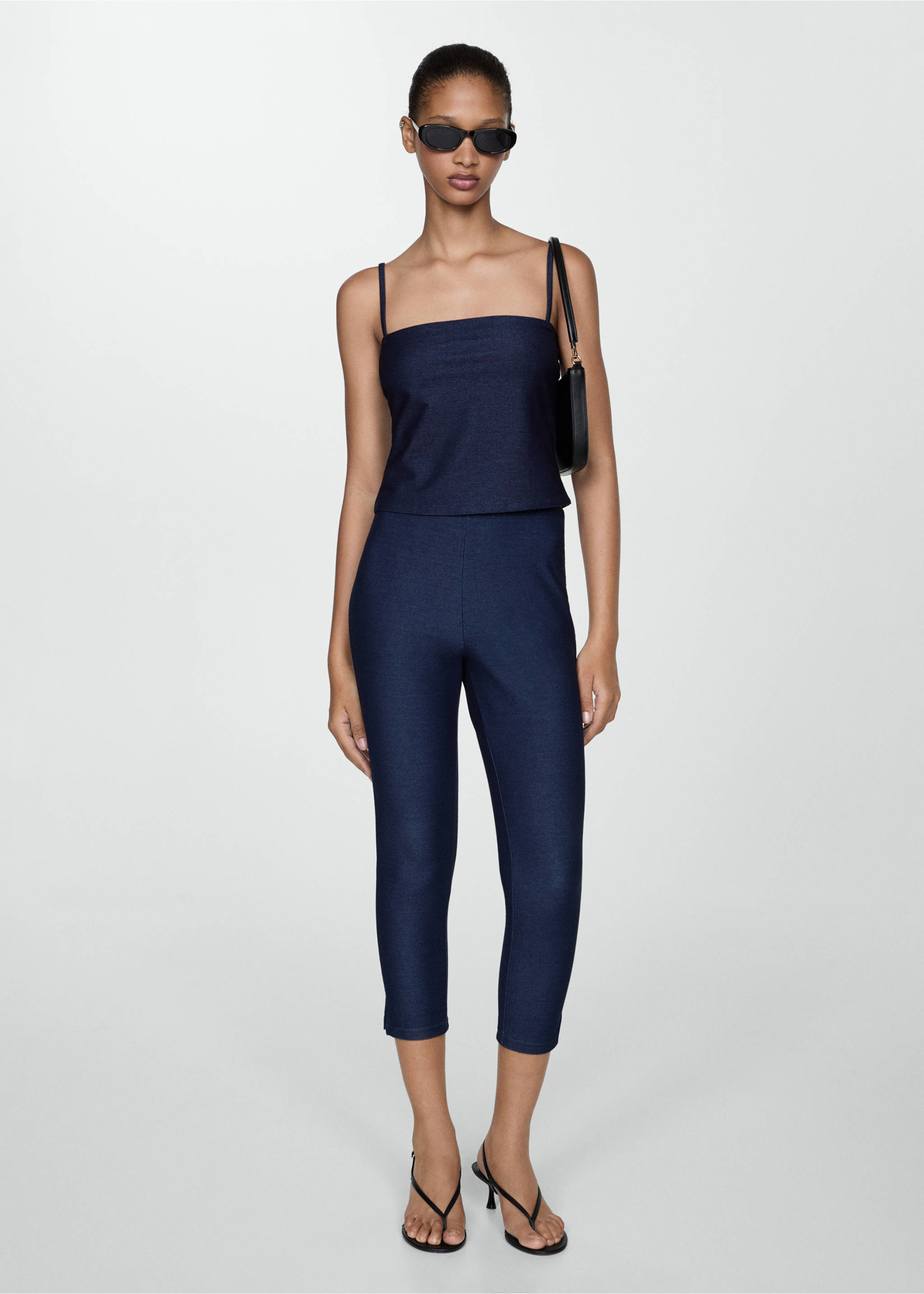 Capri leggings - General plane, Blue. Ref: 77092925-00.