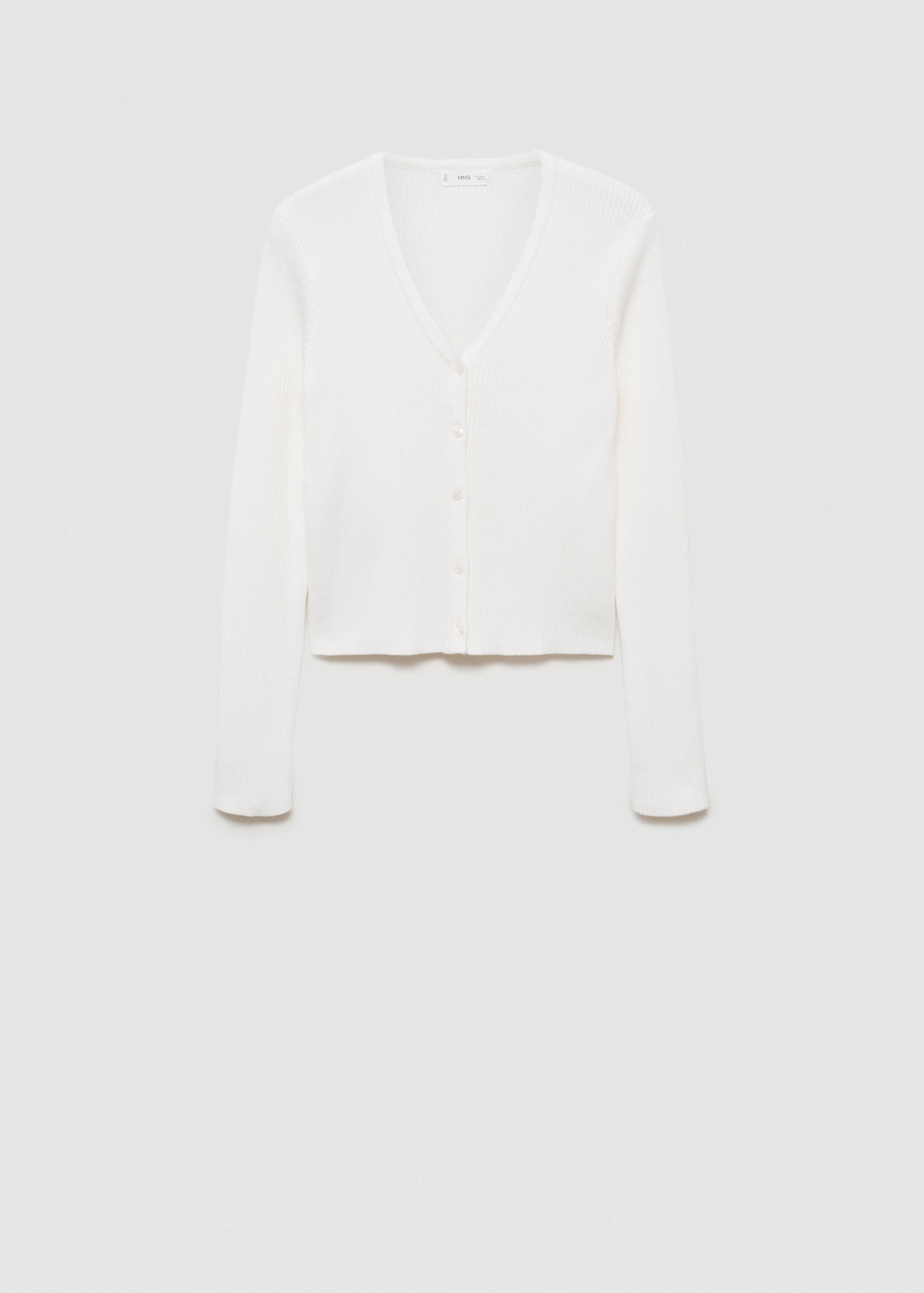 Strickjacke mit Knöpfen - Artikel ohne Model