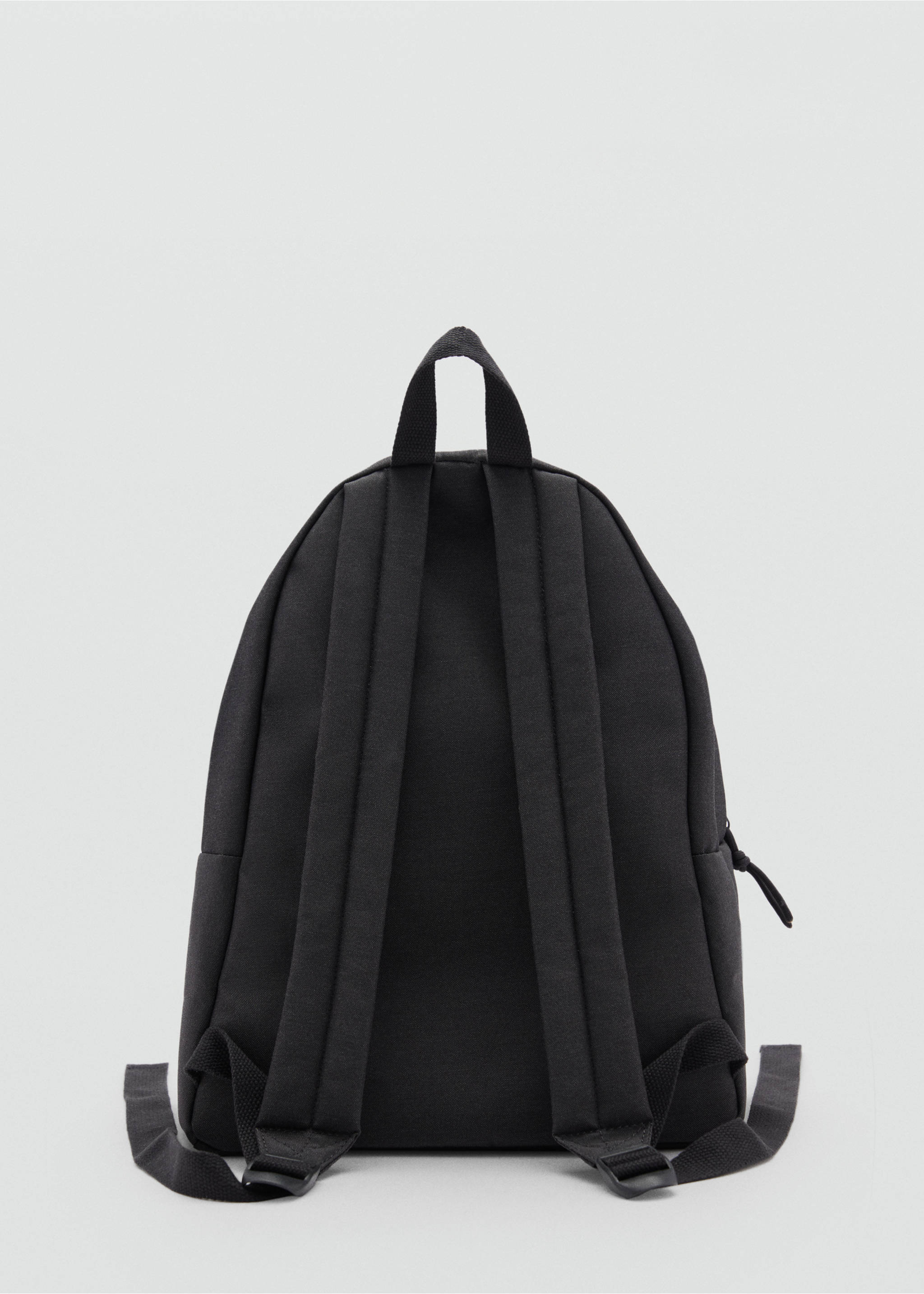 Rucksack mit Fronttasche - Detail des Artikels 1, Mittelgrau meliert. Ref: 77093260-00.