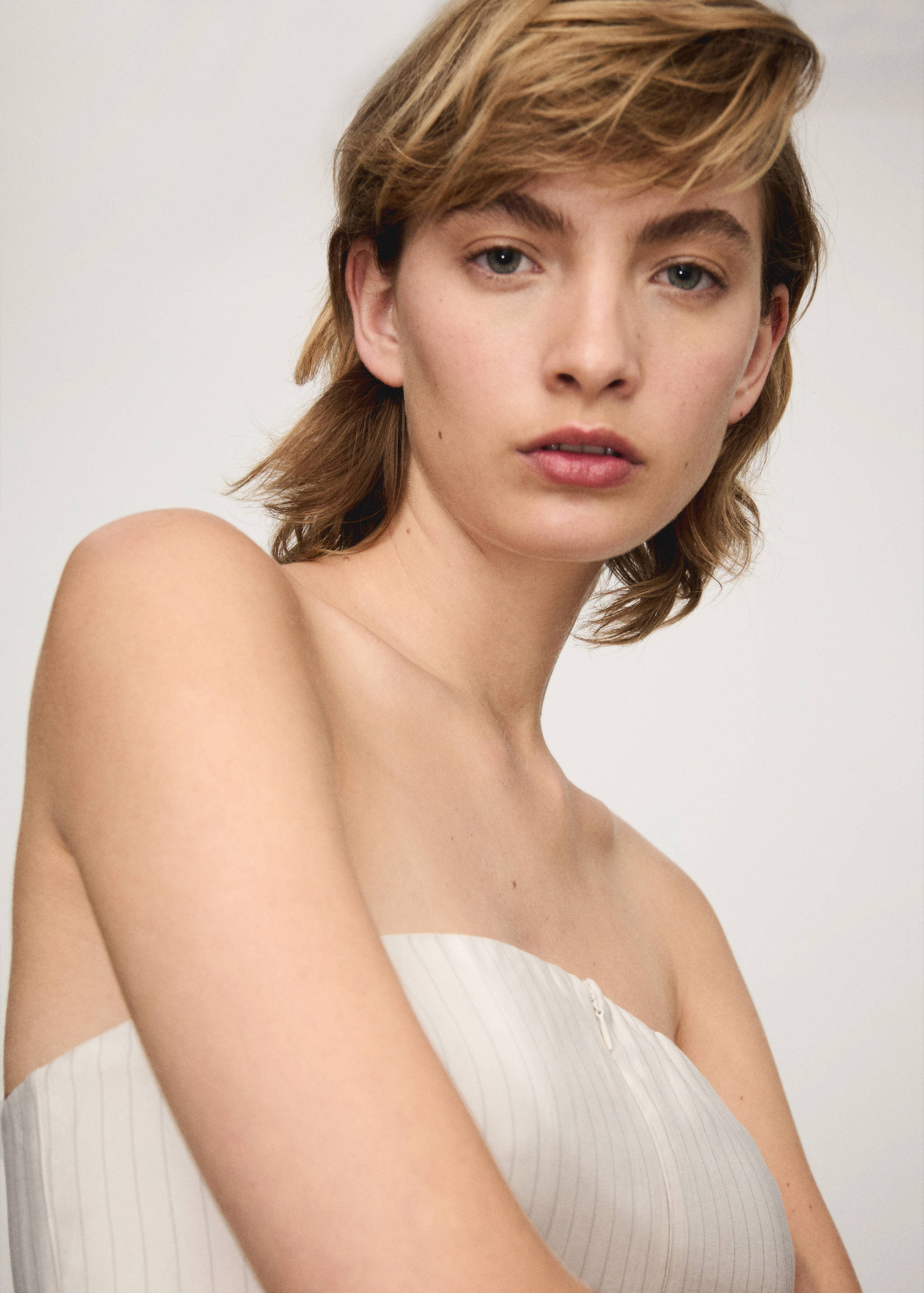 Gestreiftes Bandeau-Top - Detail des Artikels 1