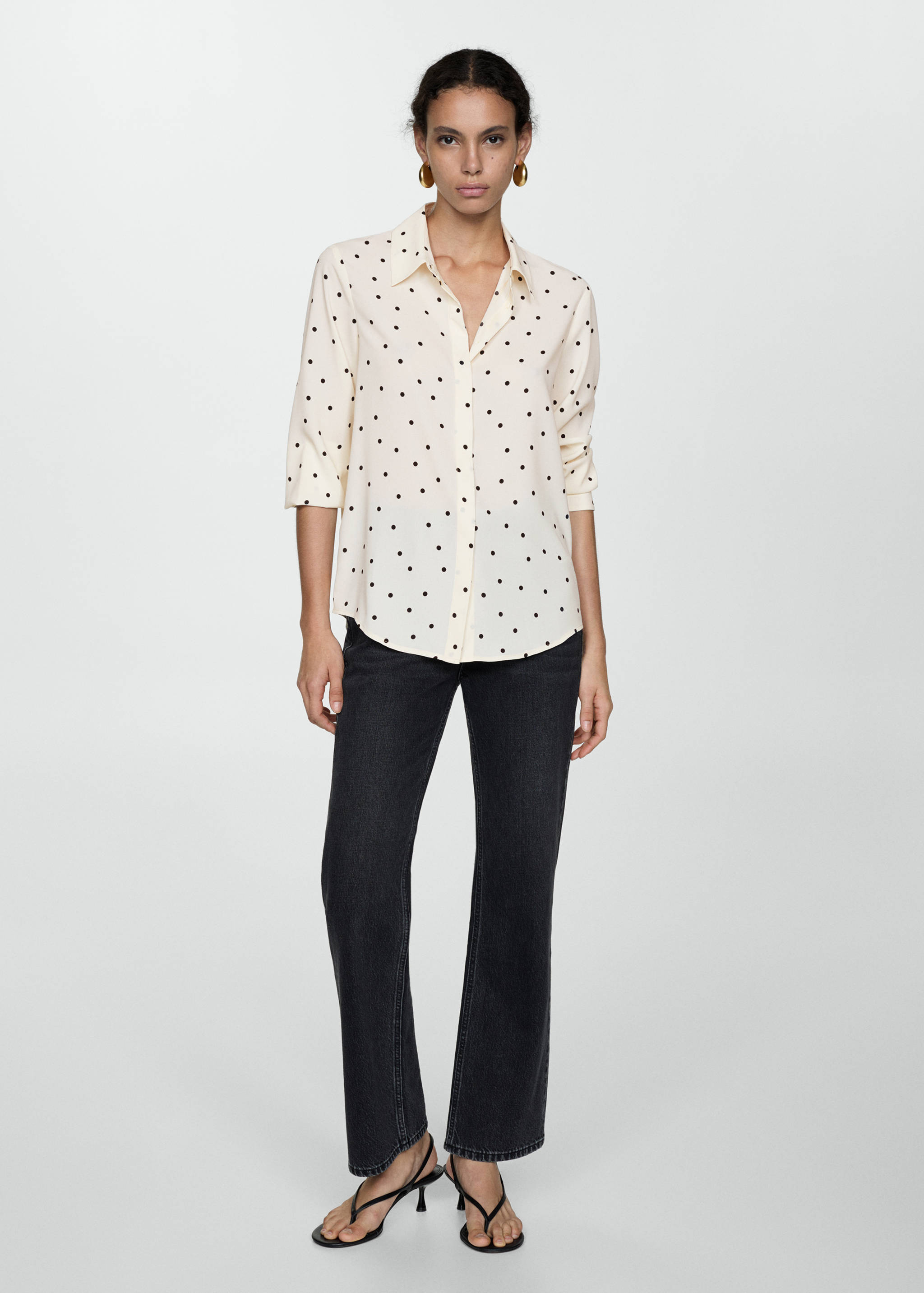 Fließendes Printhemd - Allgemeine Ansicht