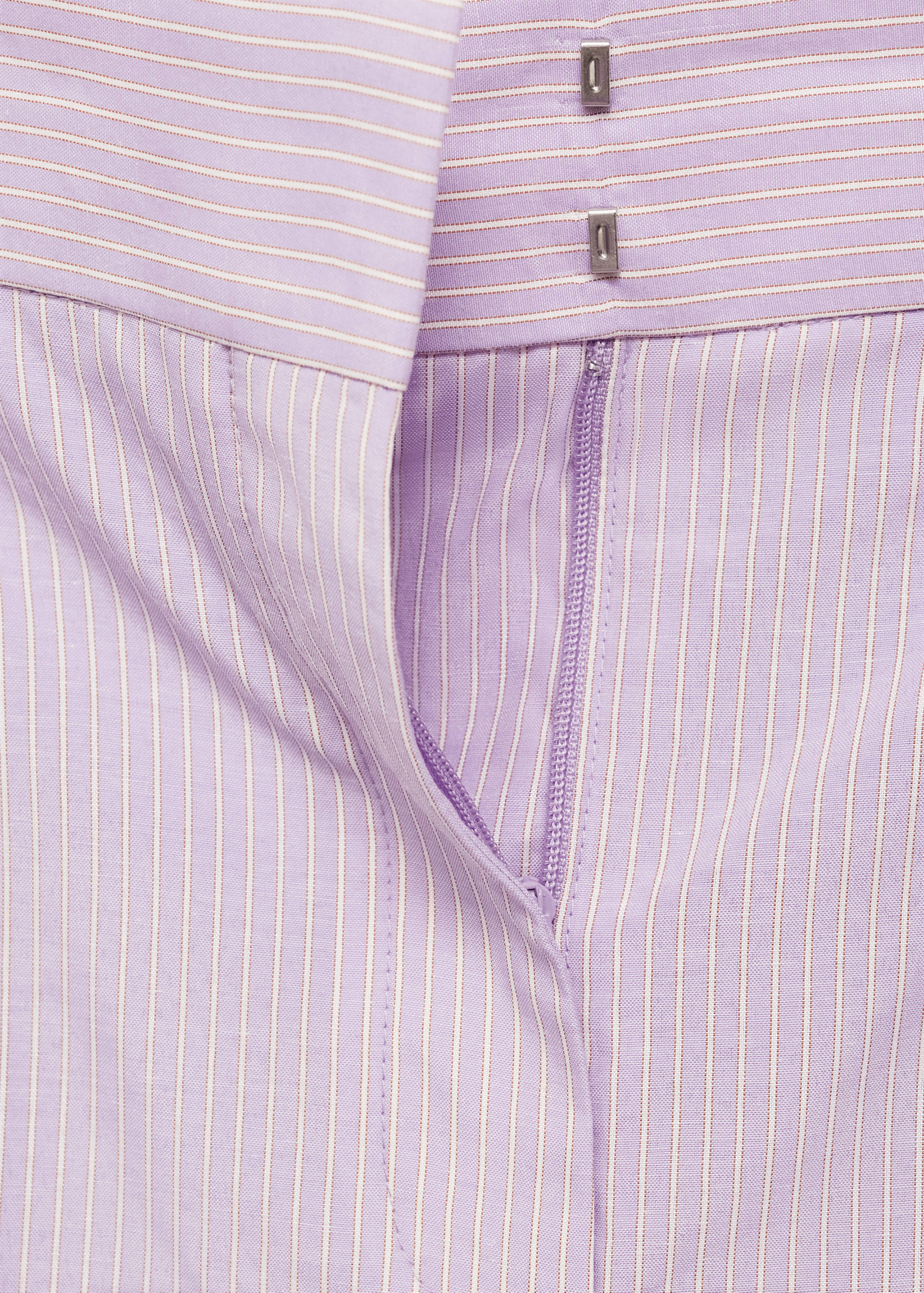 Striped wide leg pants - Details of the article 8