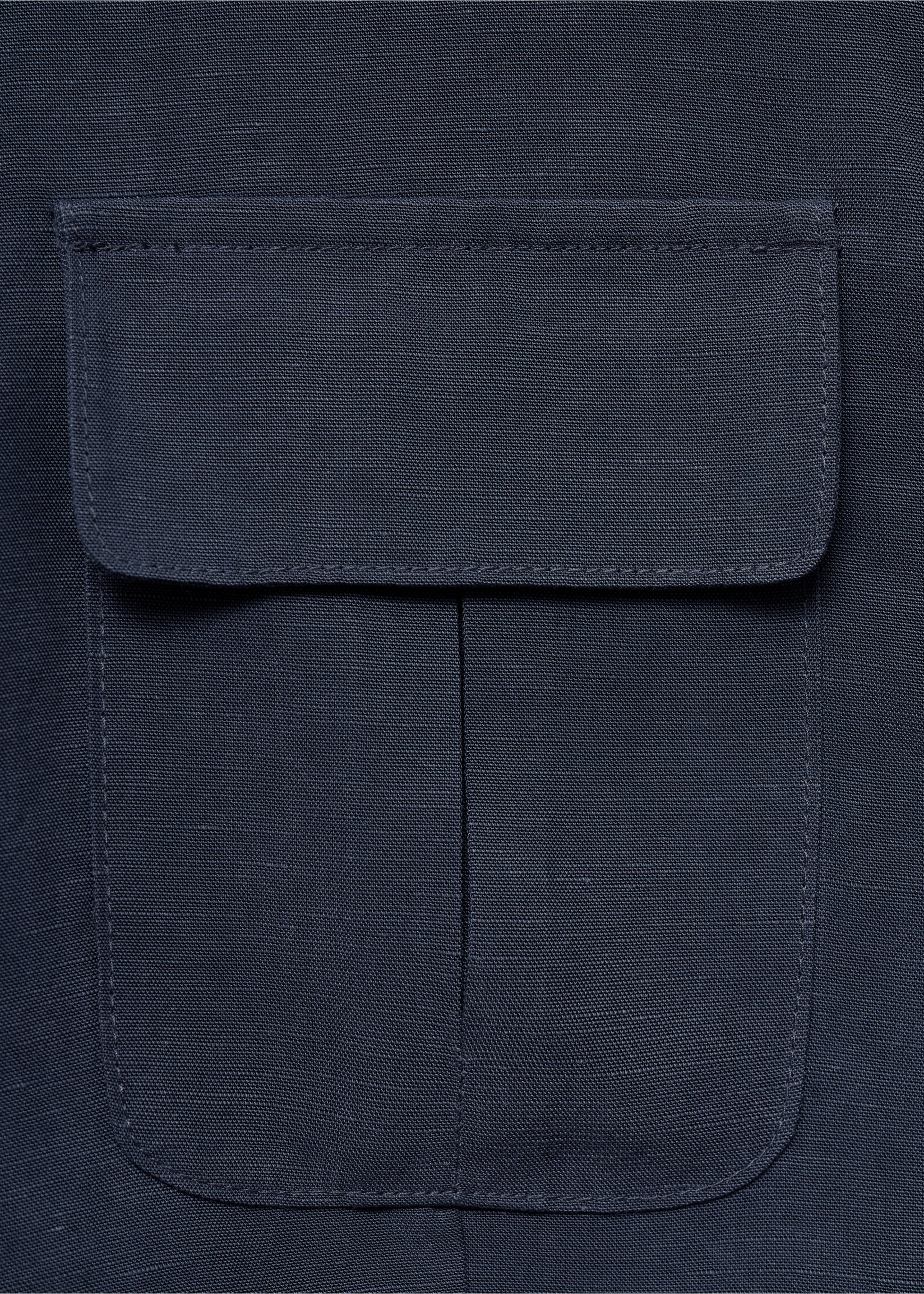 Rövid lyocell ing - A termék adatai 0, Kék. Ref: 77093278-00.