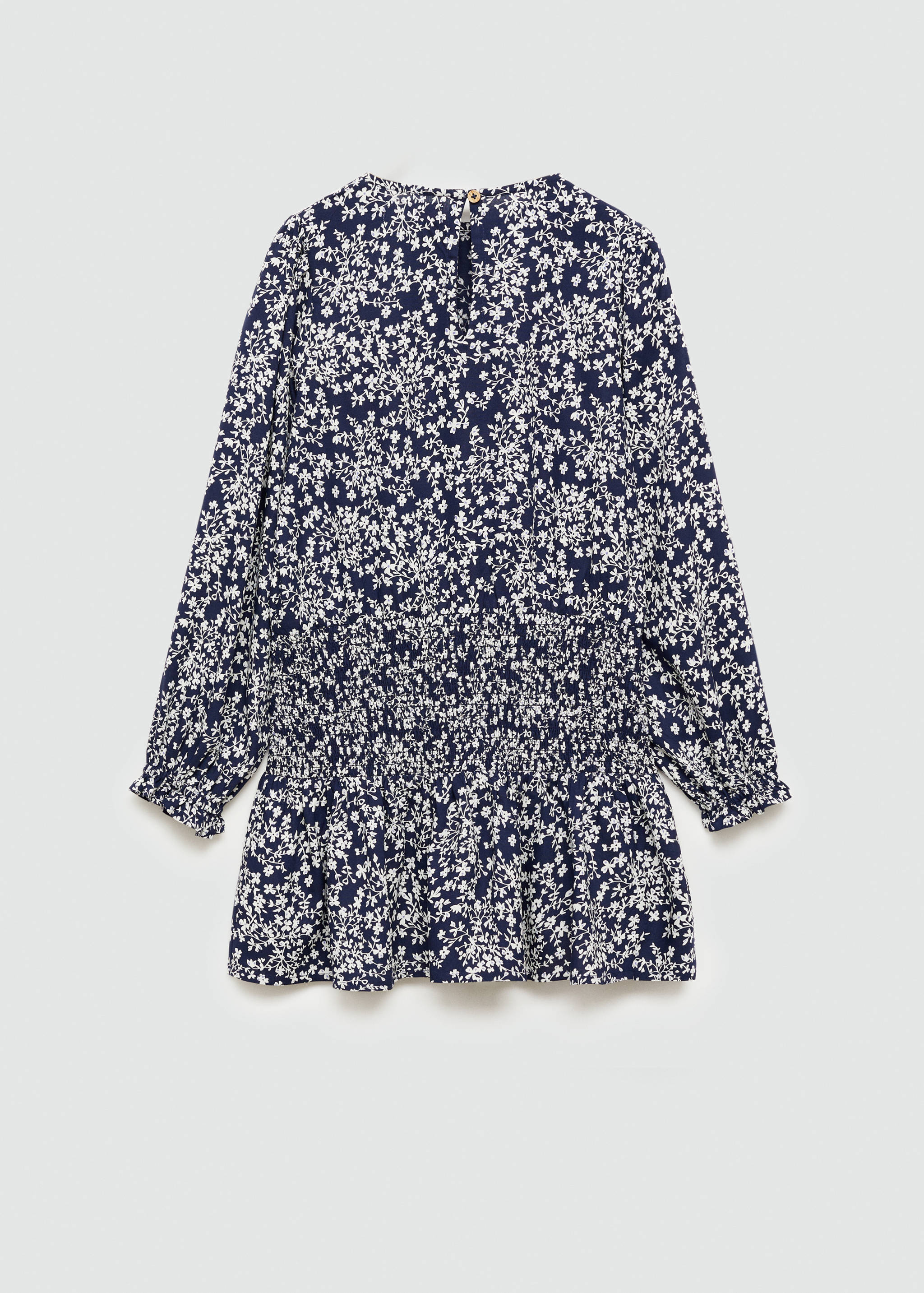 Vestit estampat floral - Revers de l'article