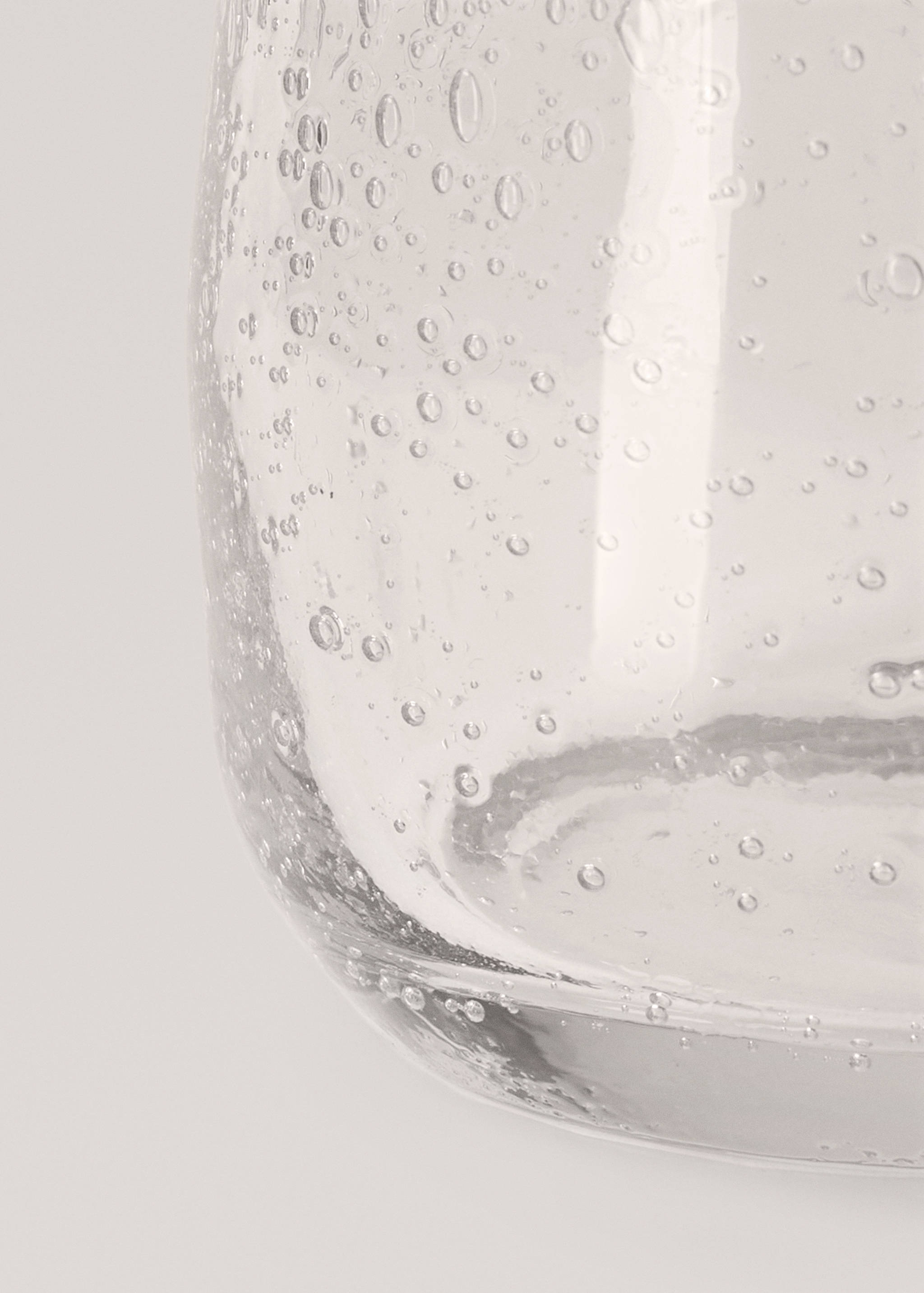 Bubble-design glass vase 9.5x12cm - Details of the article 2