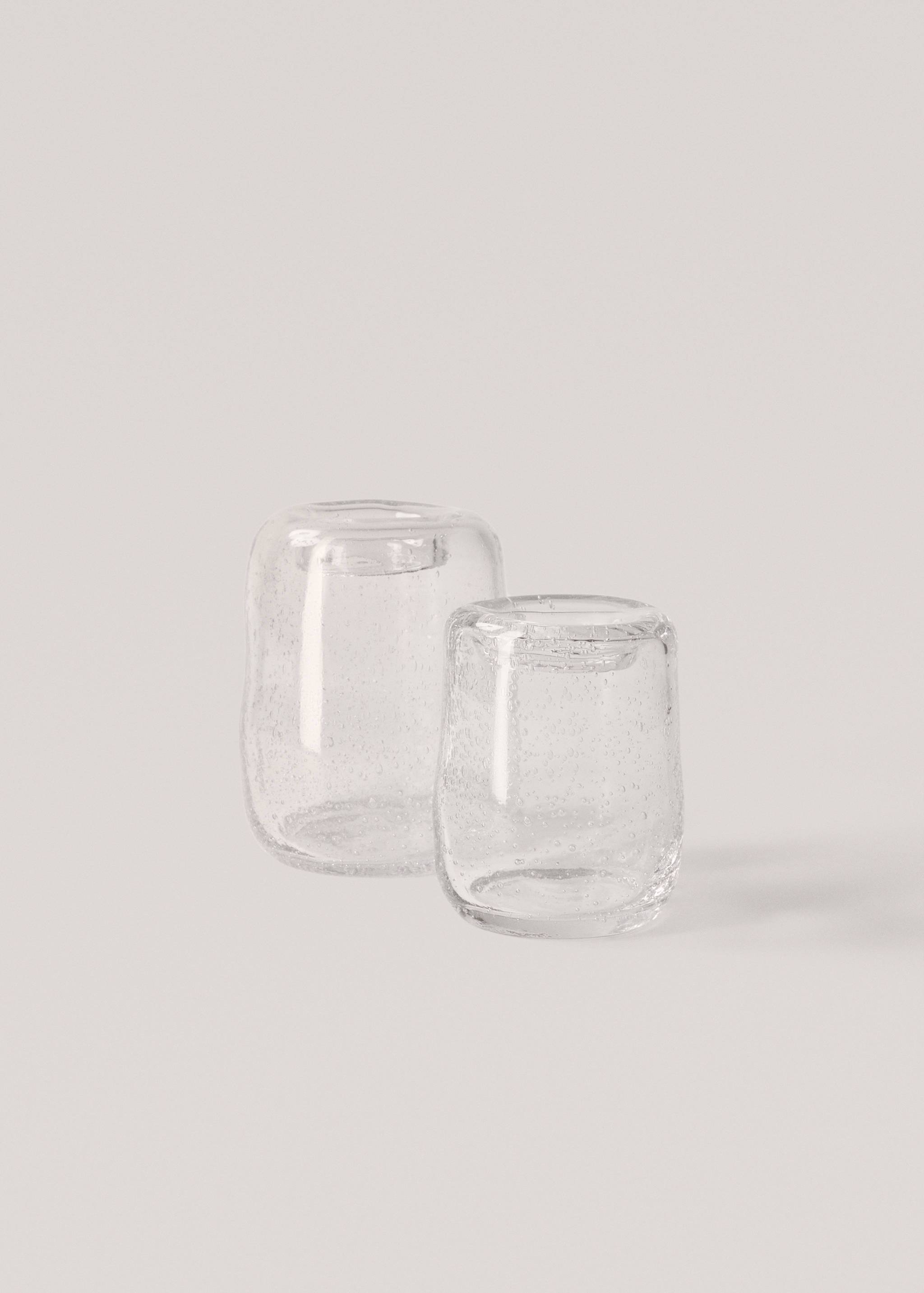 Bubble-design glass vase 9.5x12cm - Details of the article 3