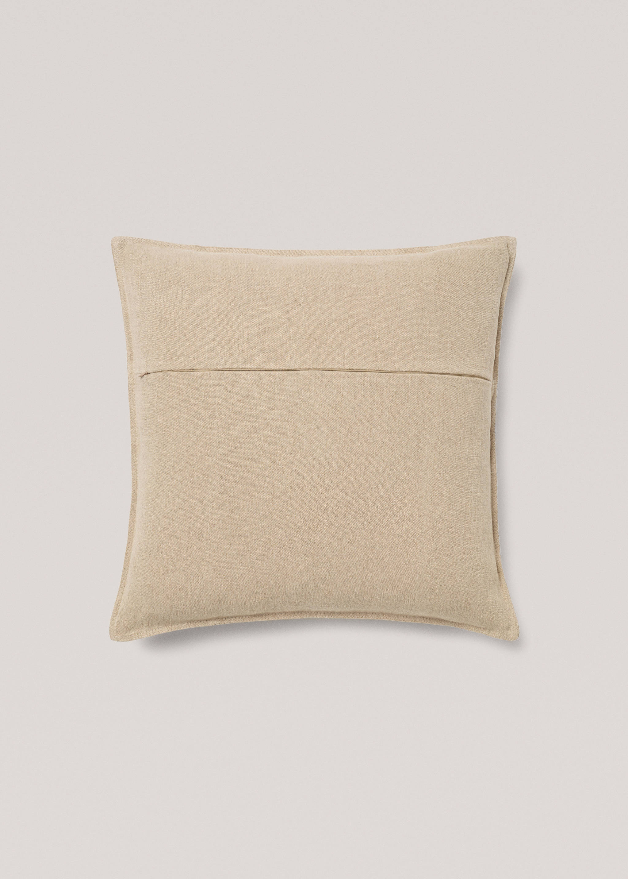 Linen stitched cushion cover 60x60cm - Details of the article 1