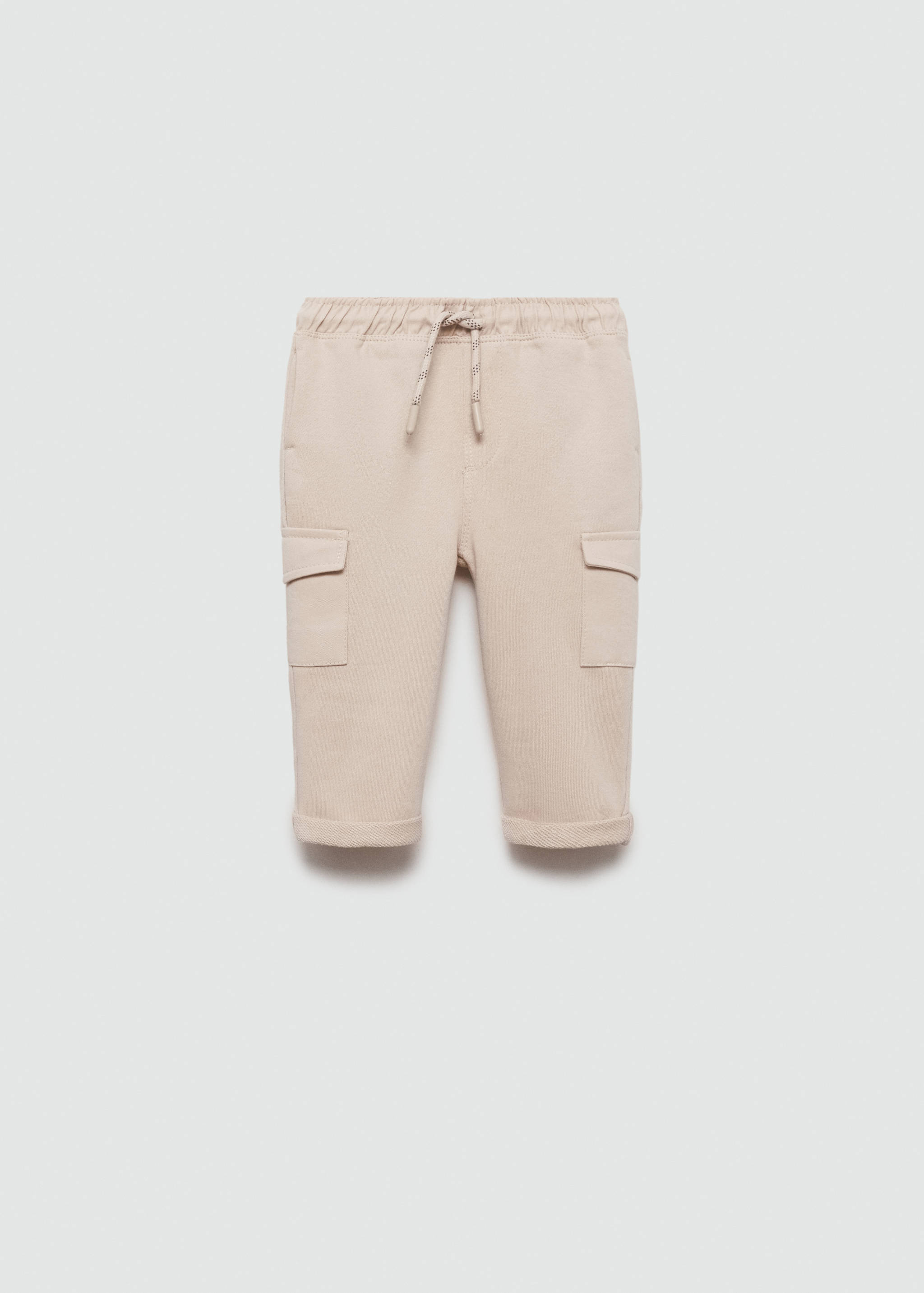 Cotton jogger cargo trousers - Article without model