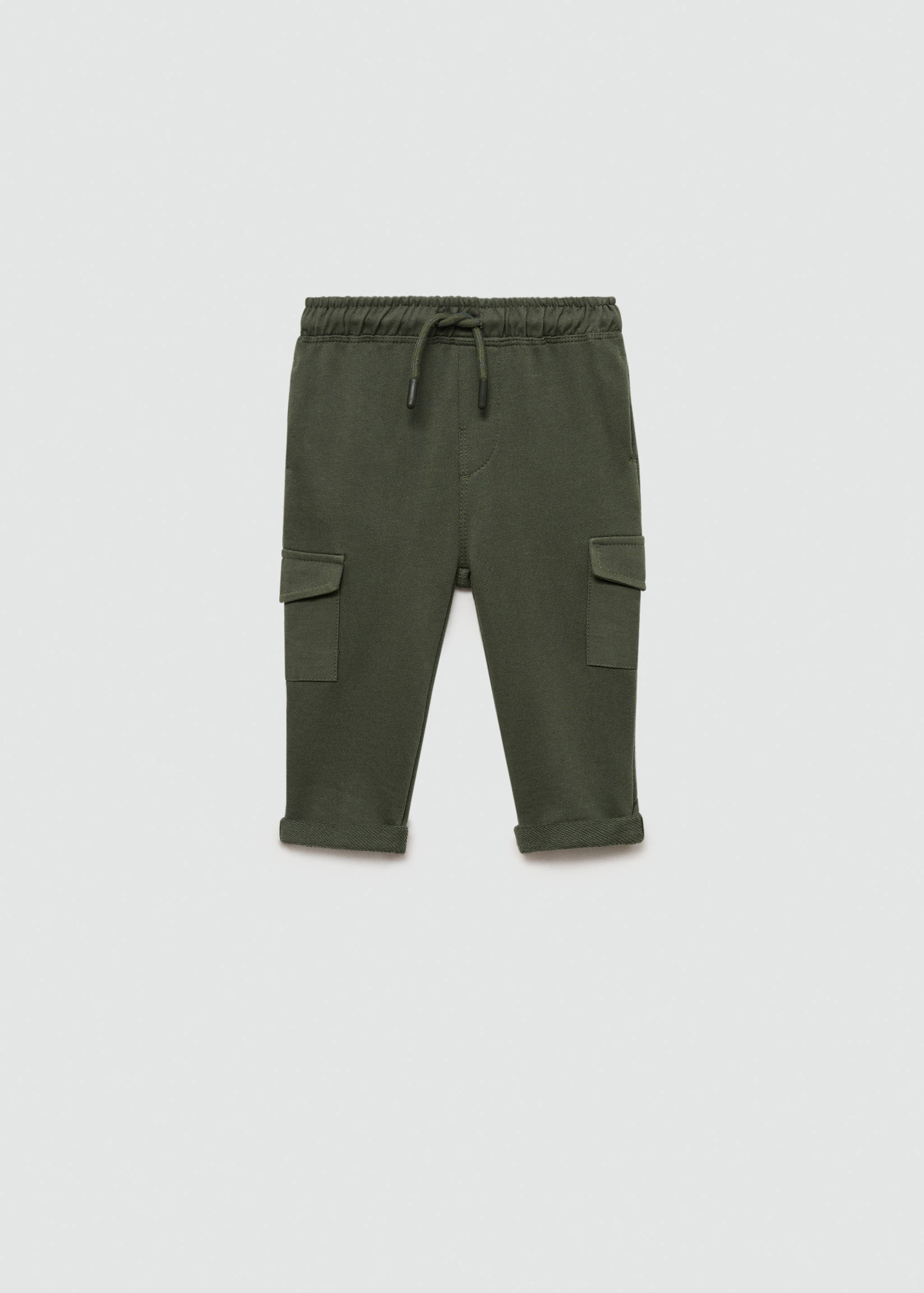 Cotton jogger cargo trousers - Article without model