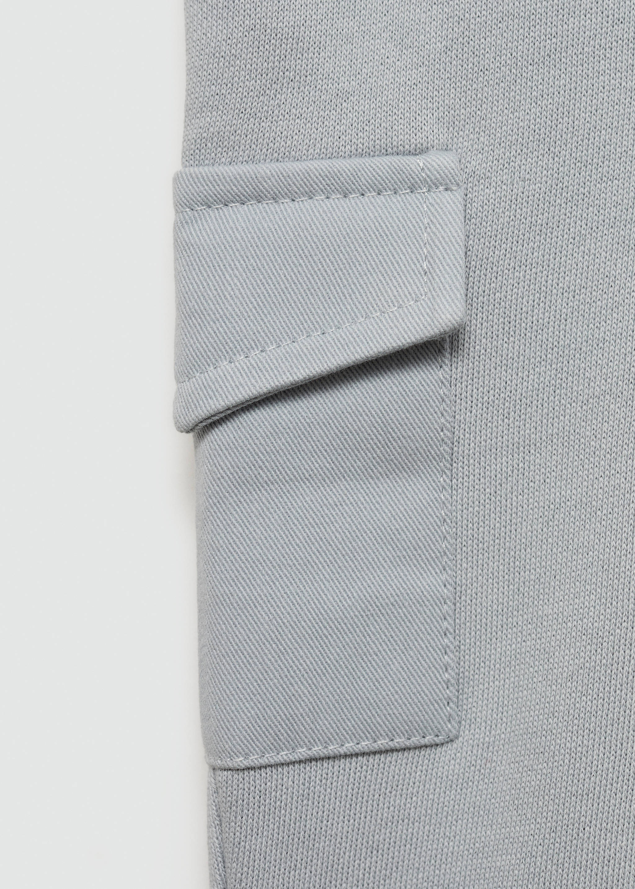 Cotton jogger cargo trousers - Details of the article 0