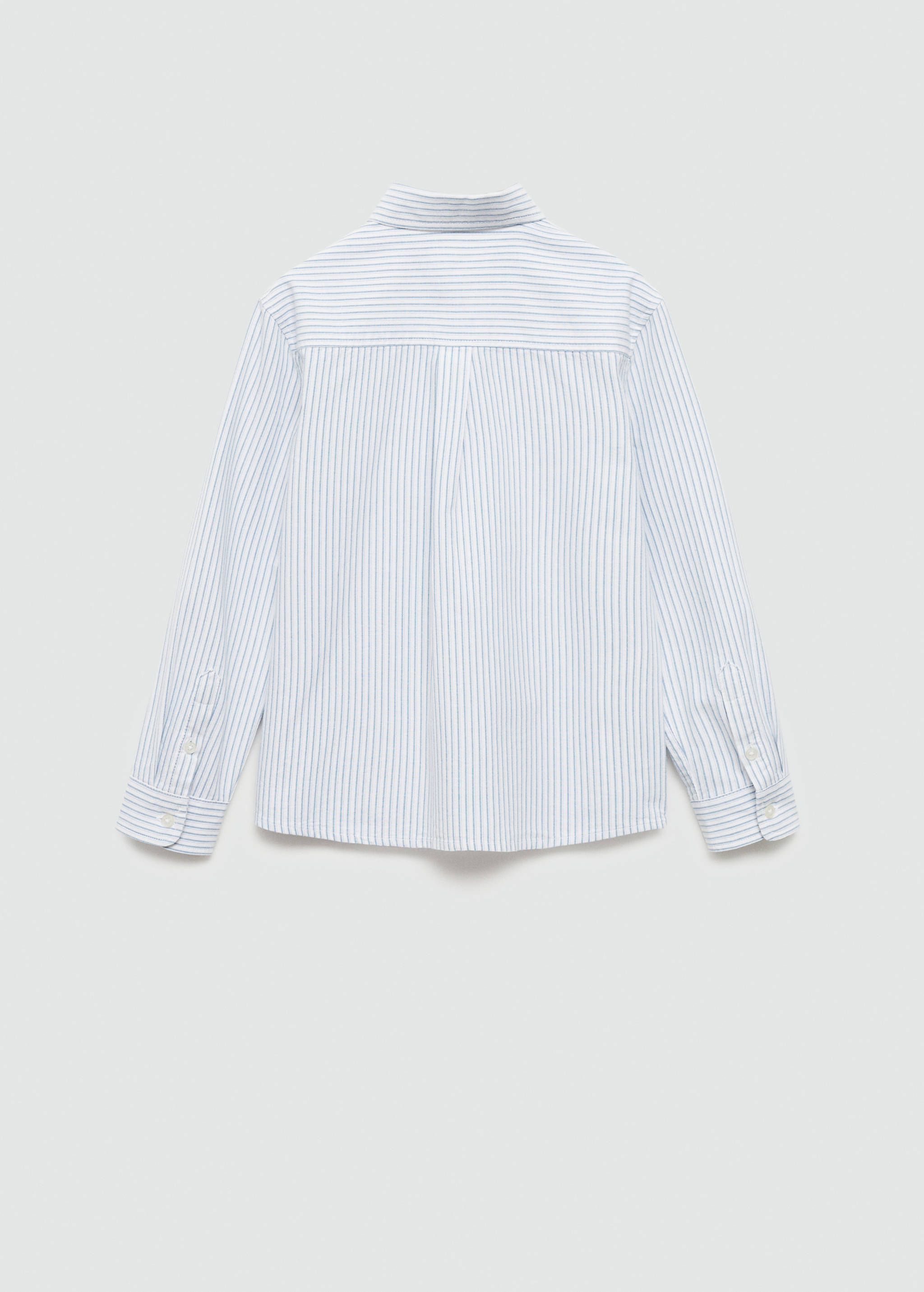 Oxford cotton shirt - Reverse of the article