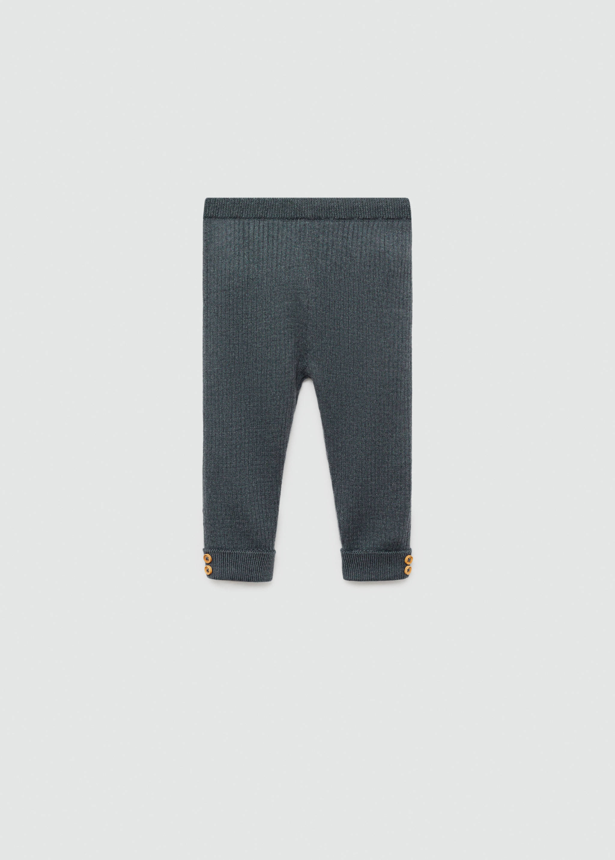 Legging maille côtelée coton - Article sans modèle