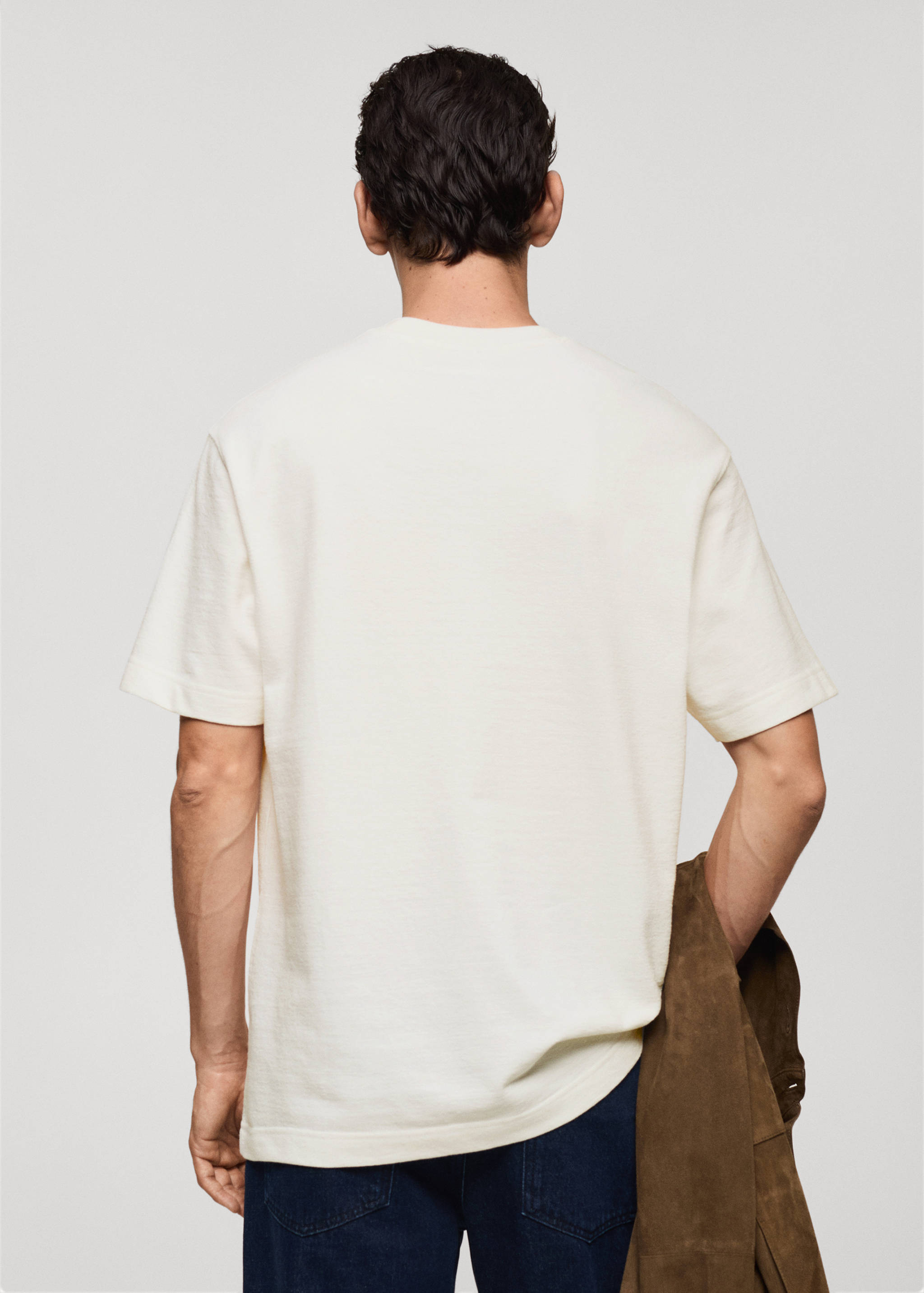 T-shirt 100 % coton relaxed-fit - Verso de l’article