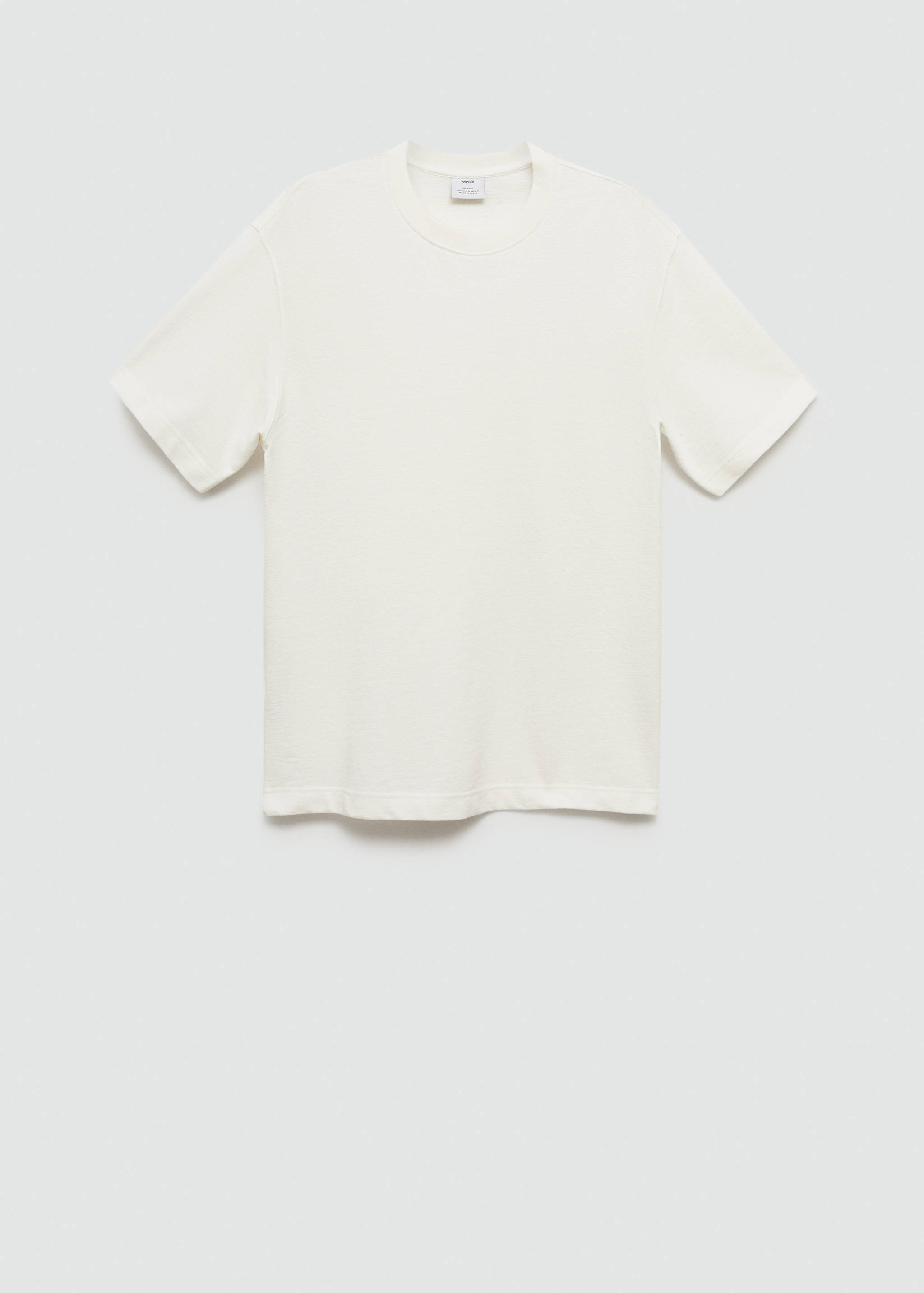 T-shirt 100 % coton relaxed-fit - Article sans modèle