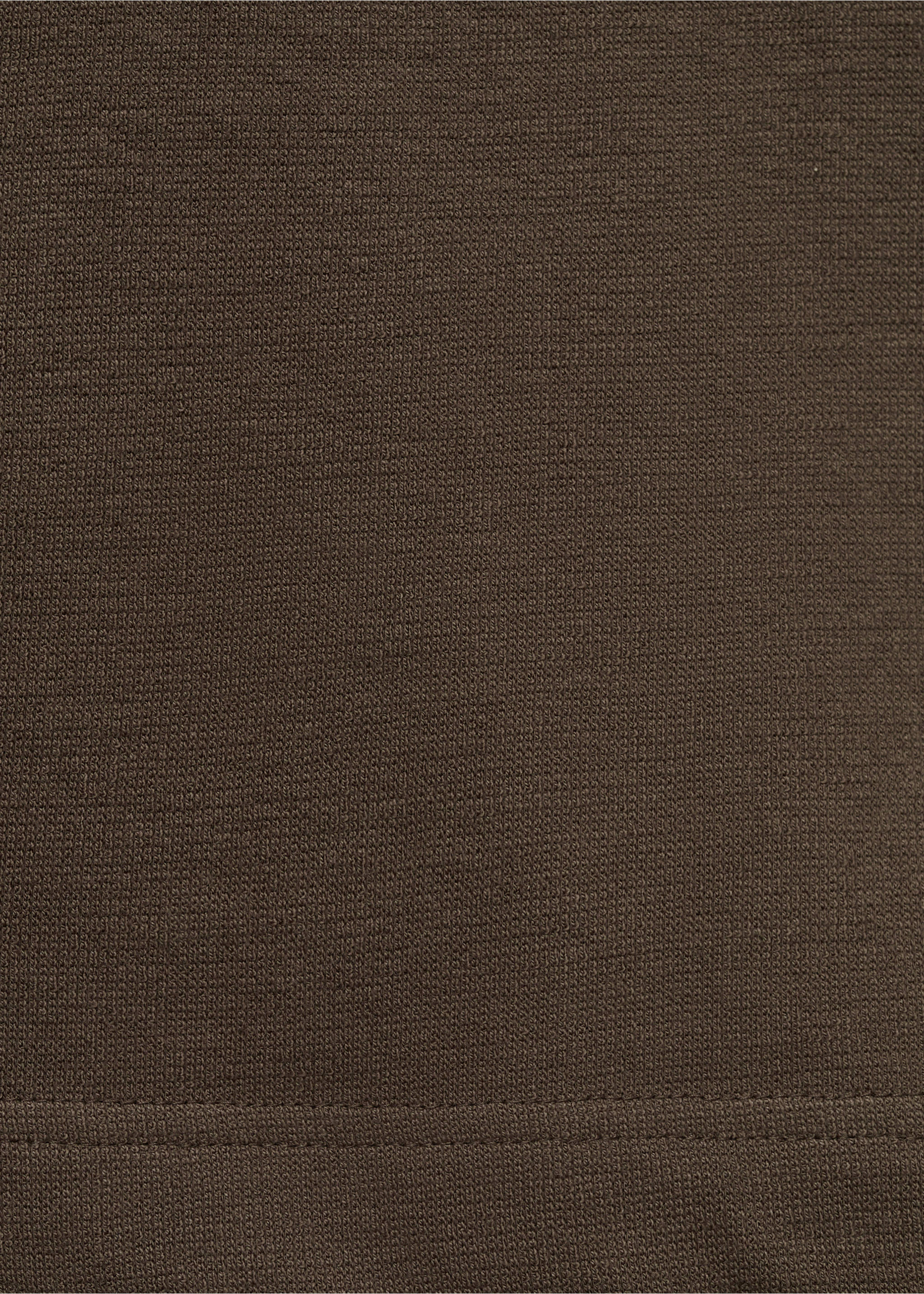 100% cotton relaxed-fit t-shirt - Details of the article 0, Khaki. Ref: 77093673-00.