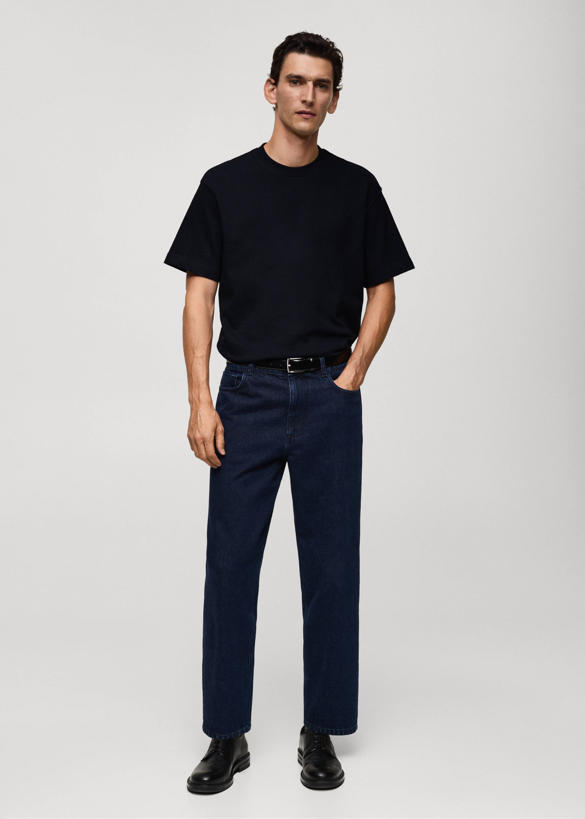 T-shirt 100 % coton relaxed-fit - Plan général