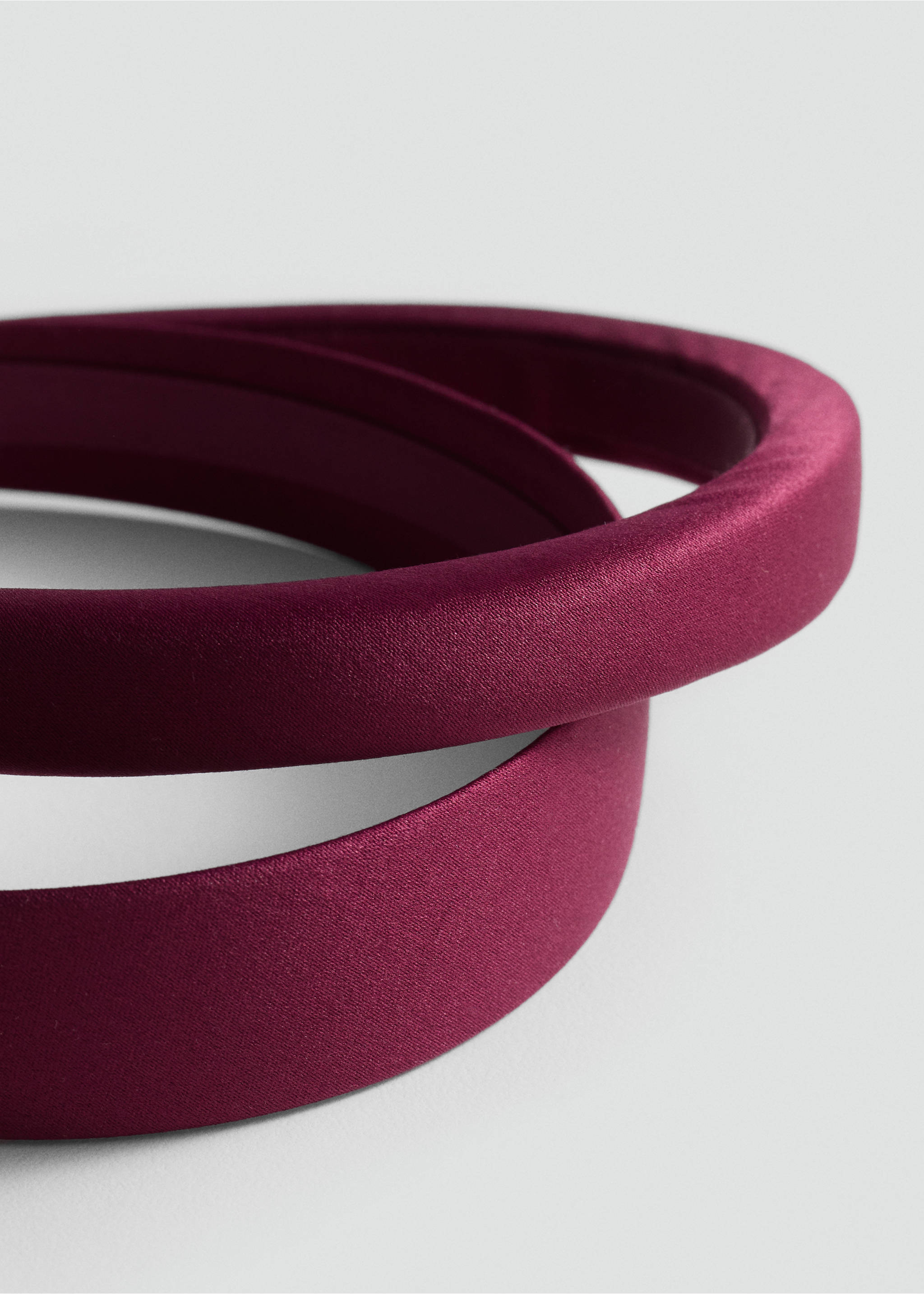 2er-Pack Haarreifen - Detail des Artikels 1, Bordeaux. Ref: 77094010-00.