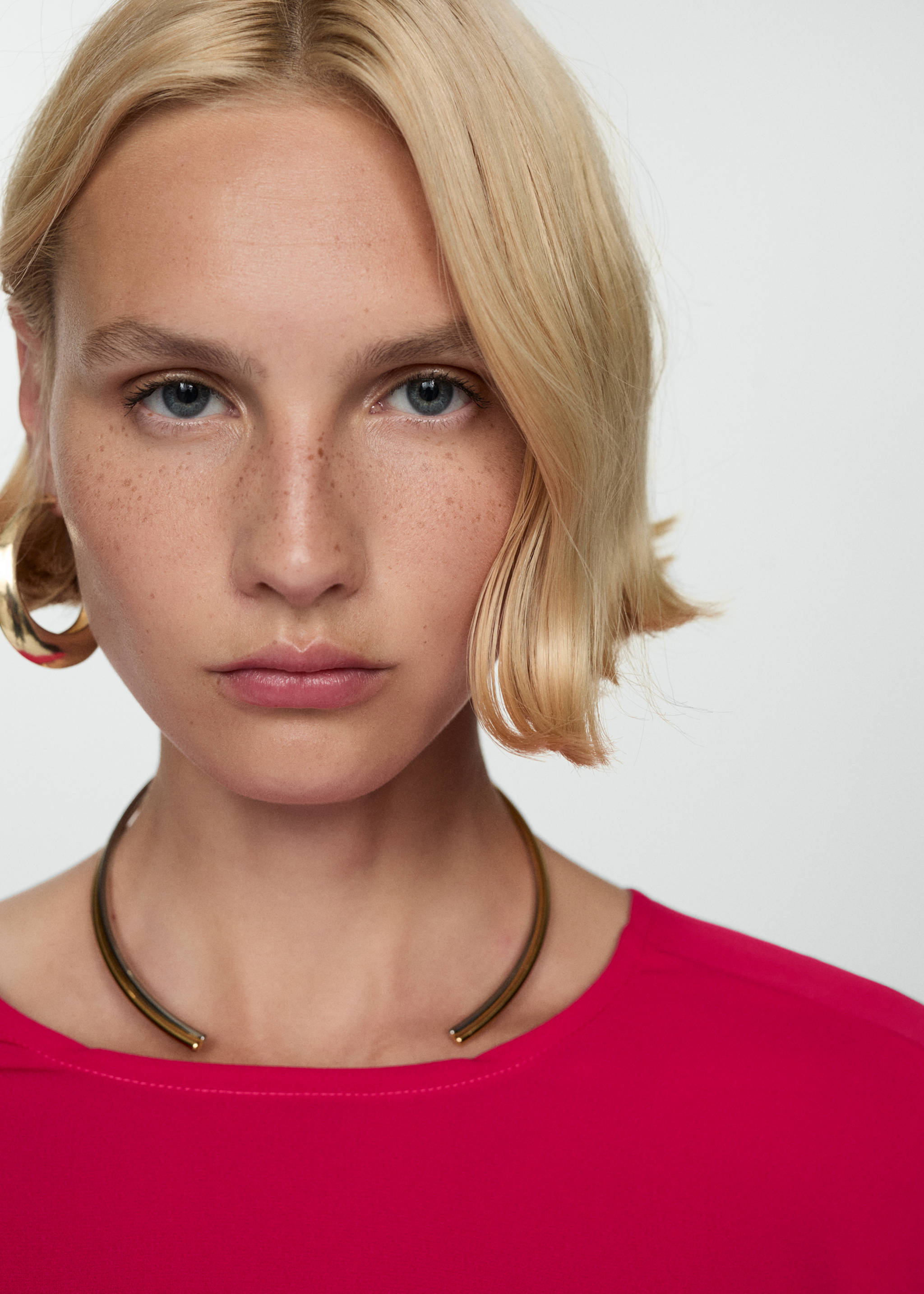 Sleeve slit dress - Details of the article 1