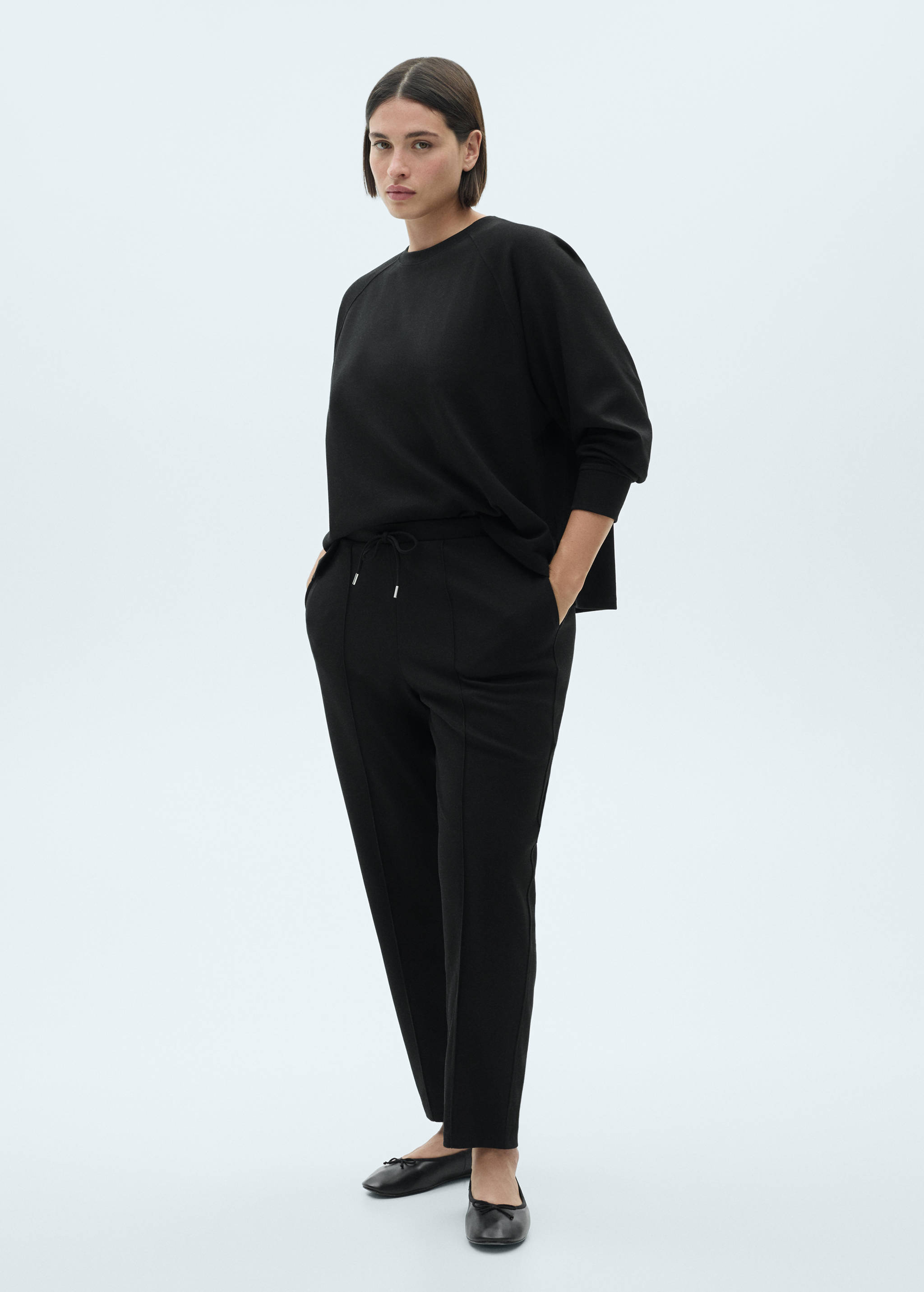 Decorative stitching sweatshirt - Details of the article 3