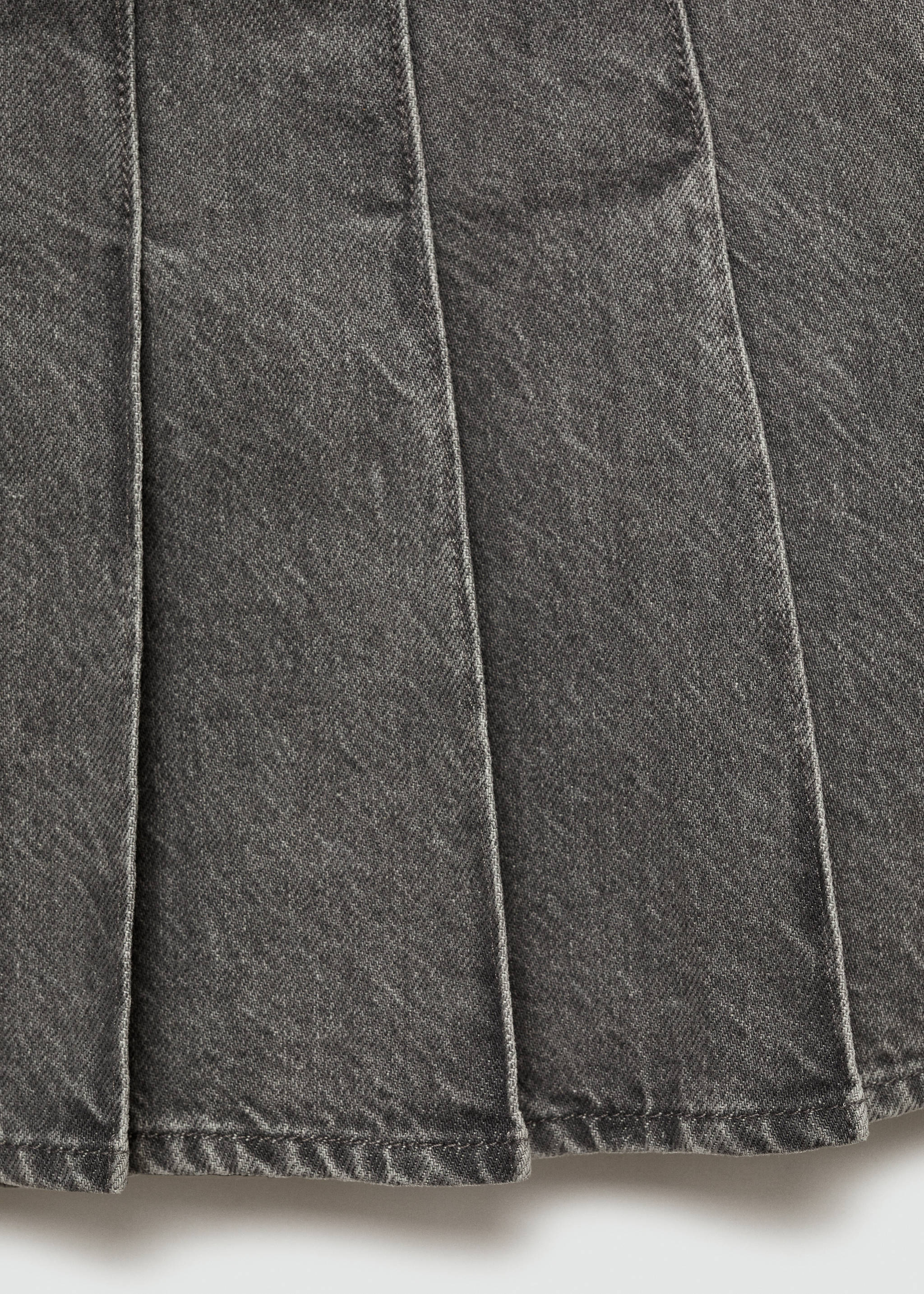Jeans-Mini-Faltenrock - Detail des Artikels 8