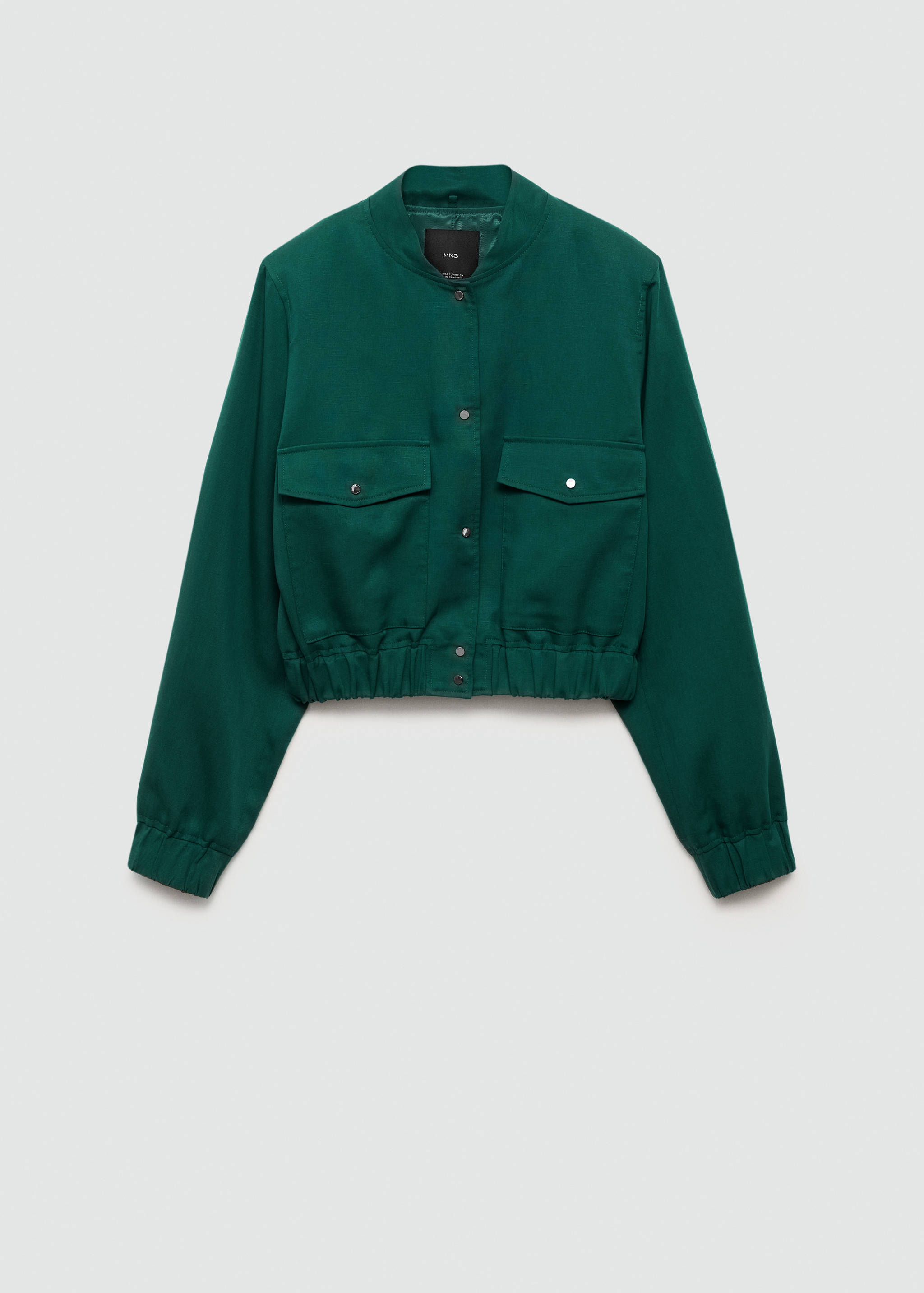 Lyocell jacket with pockets - Article without model