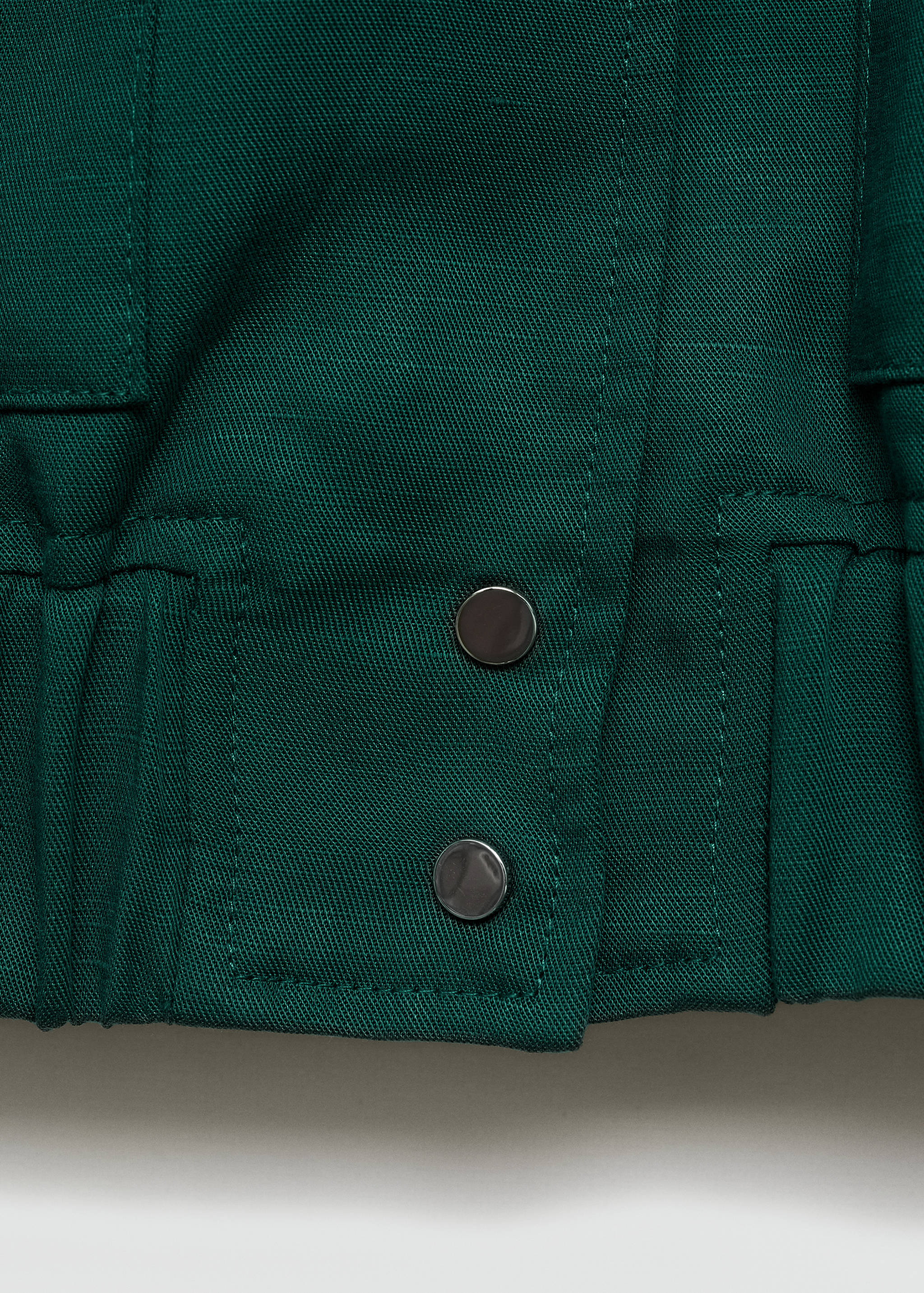 Lyocell jacket with pockets - Details of the article 0