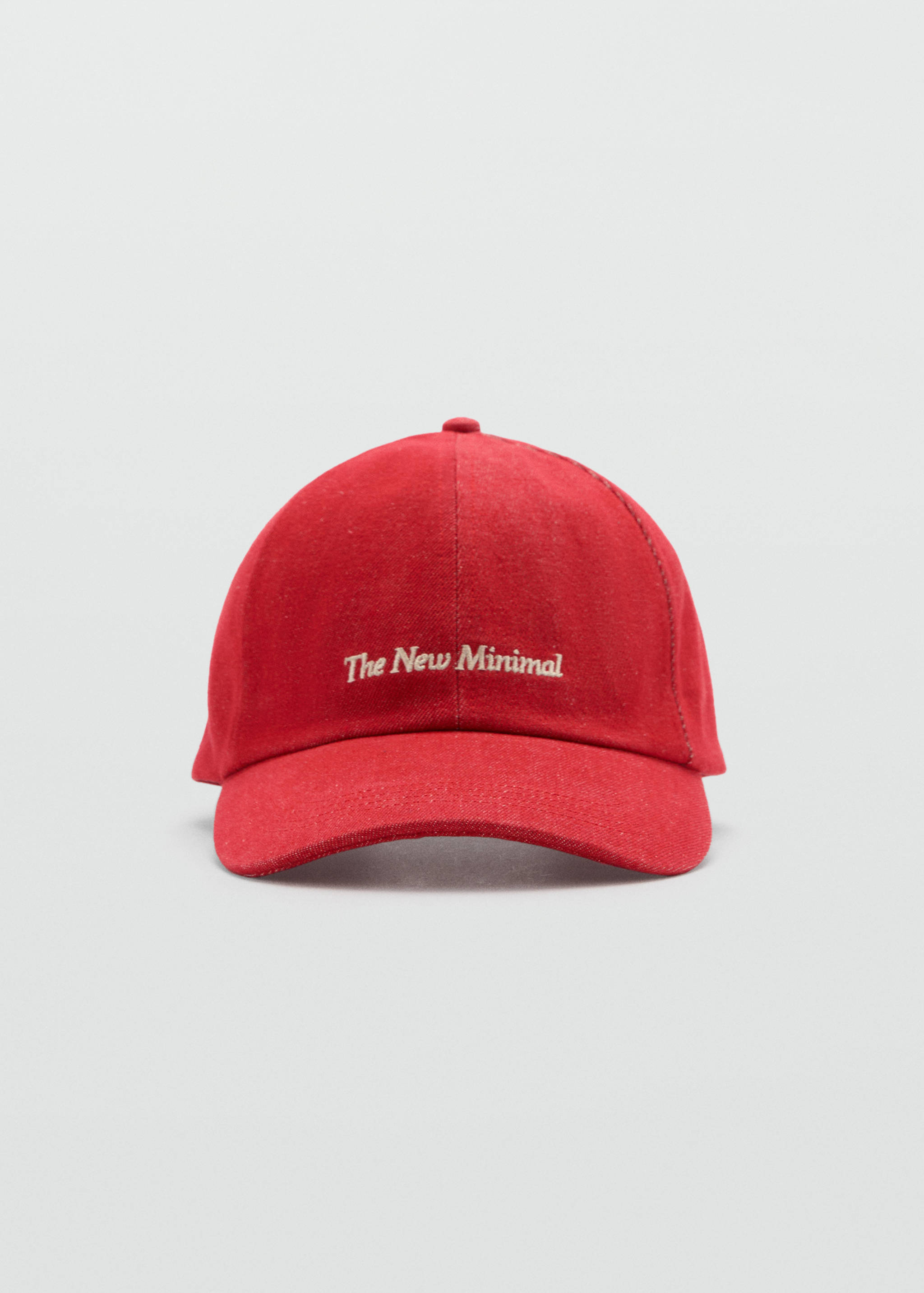 Gorra mensaje bordado - Plano medio