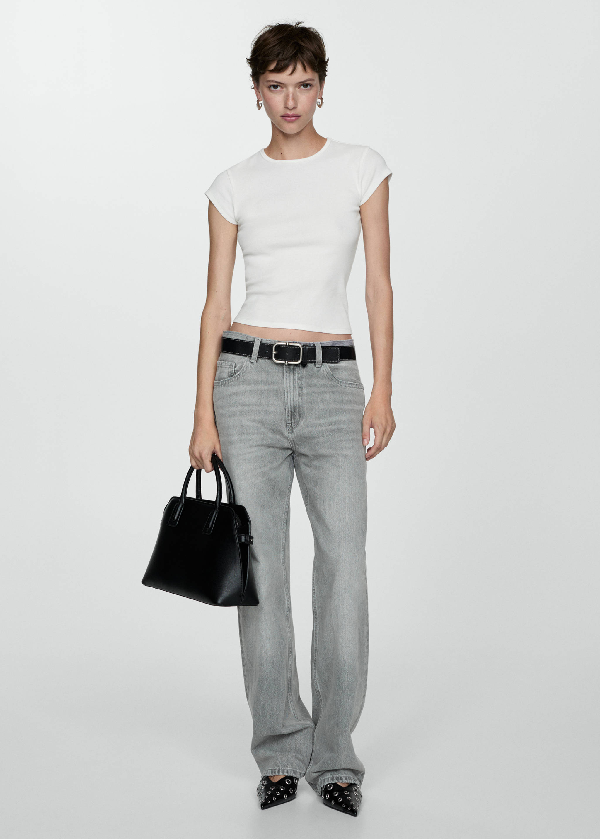 Camiseta manga corta punto - Plano general