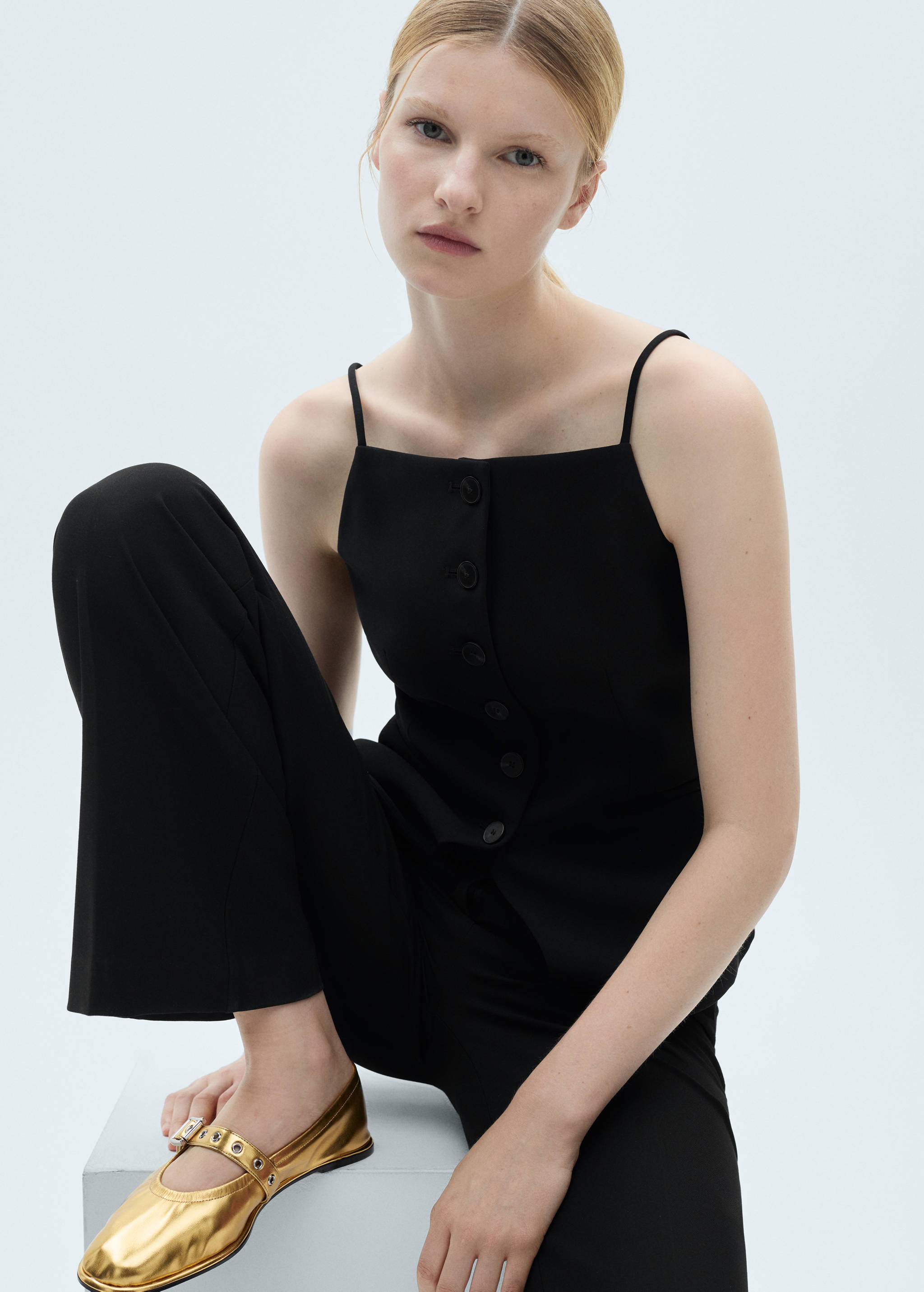 Ballerines bout rond boucle - Plan général